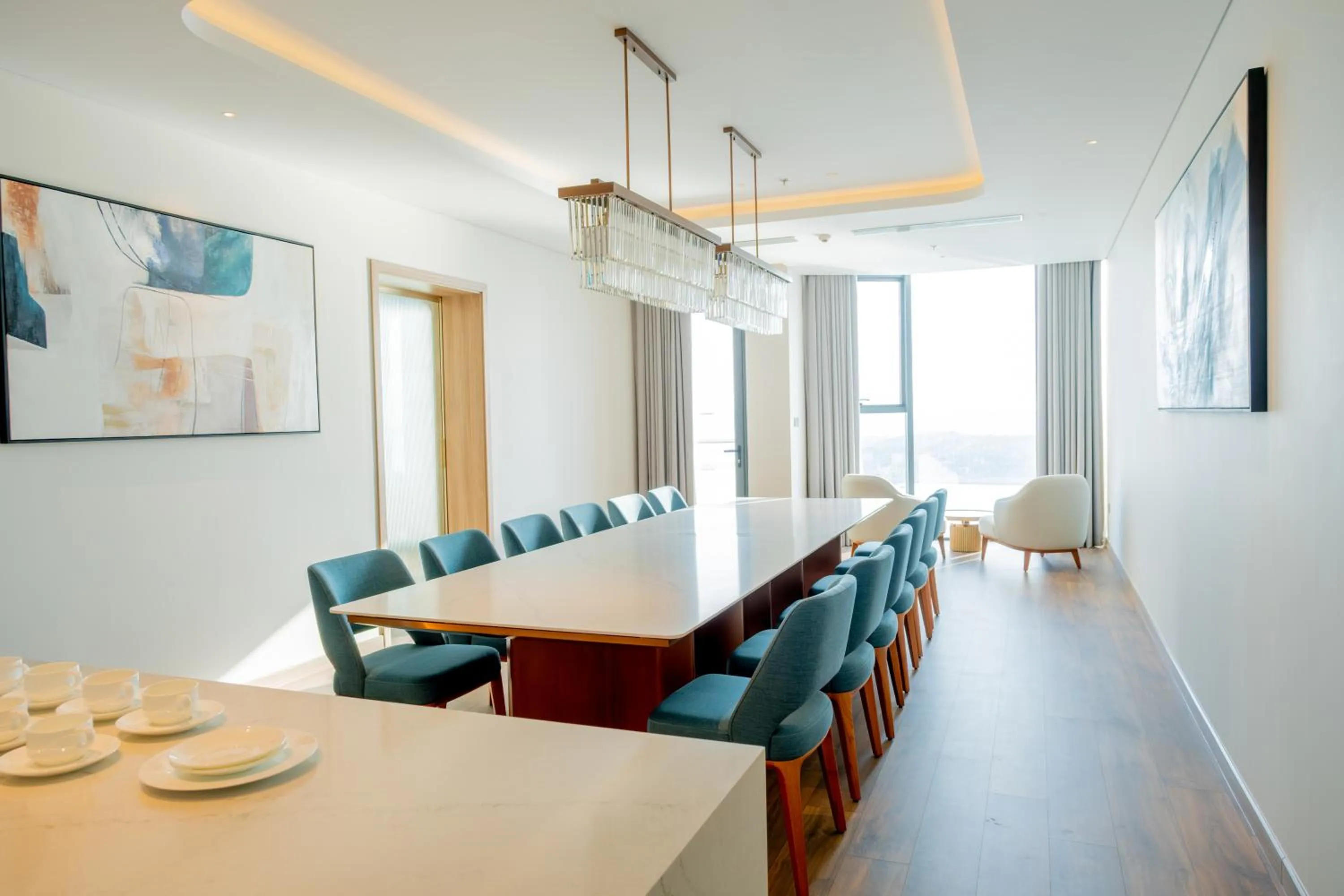 Seating area in A La Carte Ha Long Bay Managed by TASECO