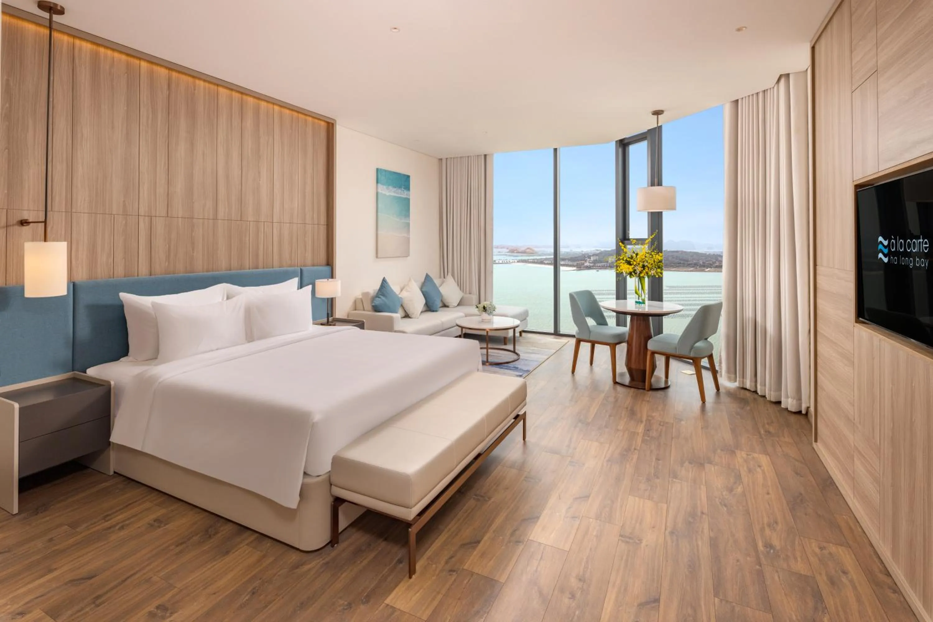 Living room, Bed in A La Carte Ha Long Bay Managed by TASECO