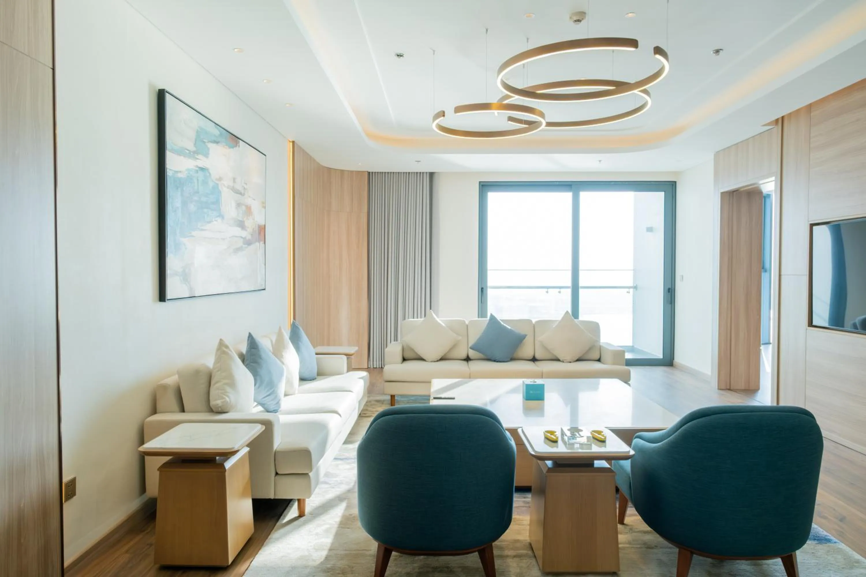 Living room in A La Carte Ha Long Bay Managed by TASECO