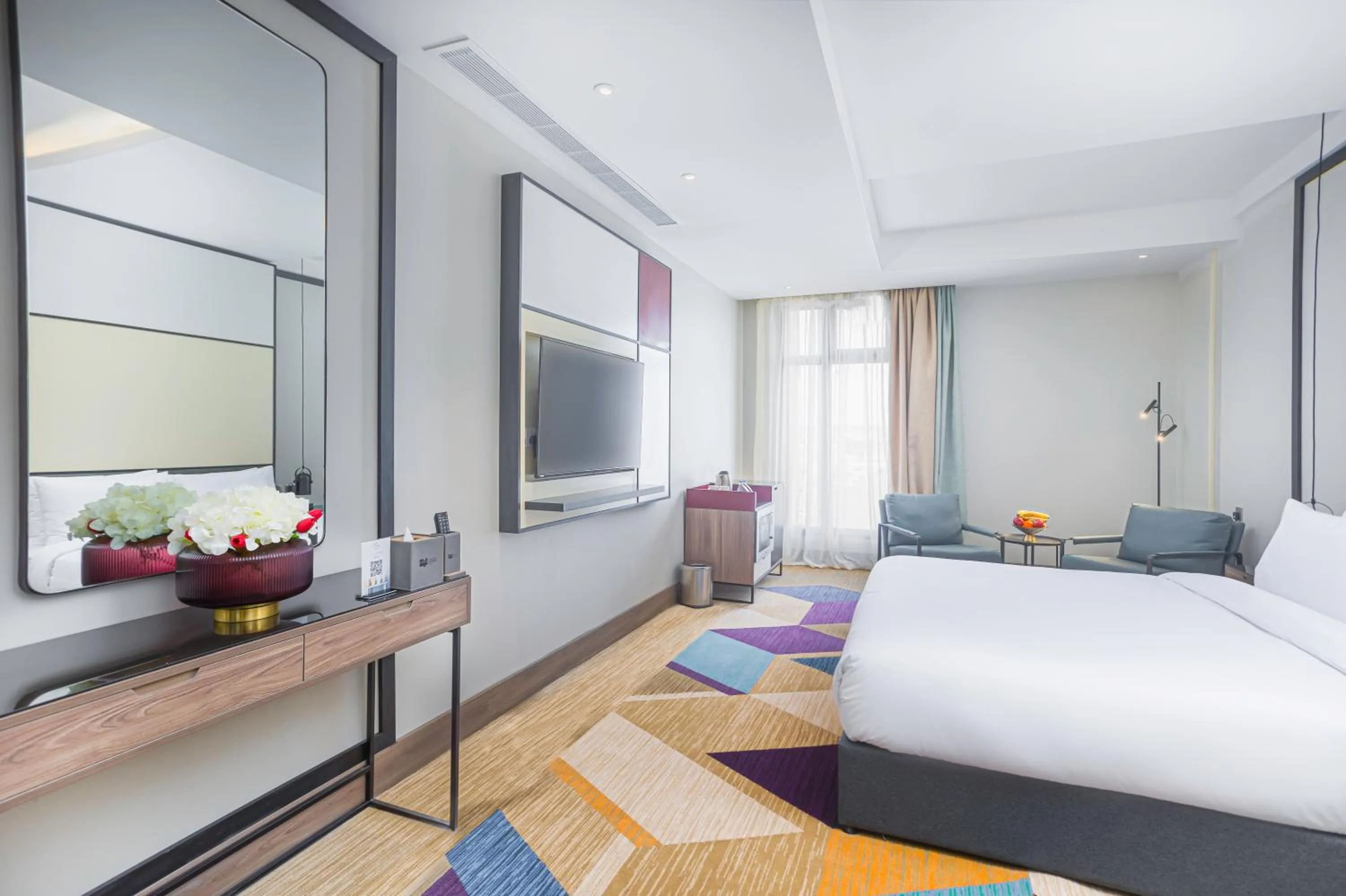 Bedroom, Bed in Ewaa Express Hotel - Al Jouf