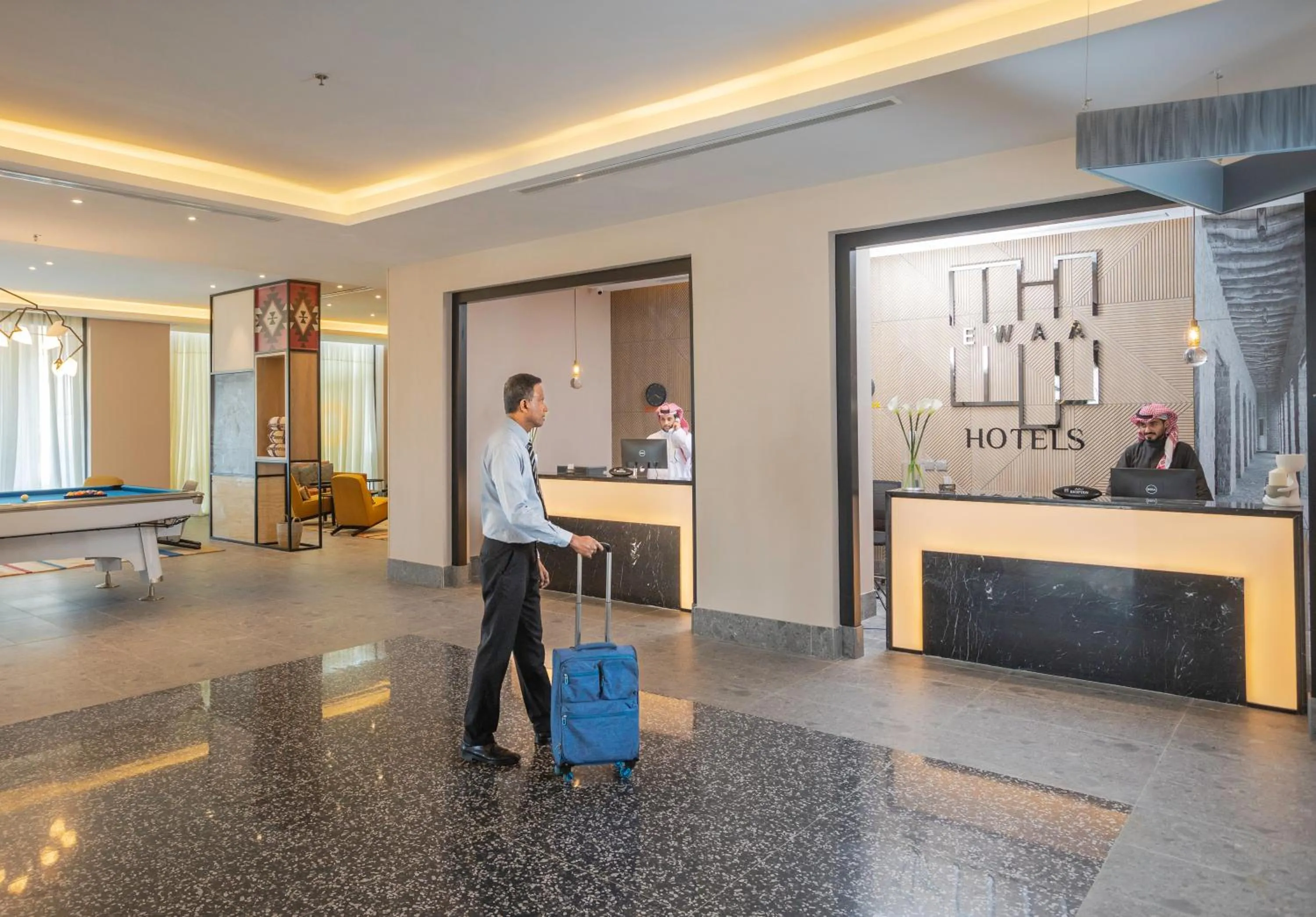Lobby or reception in Ewaa Express Hotel - Al Jouf