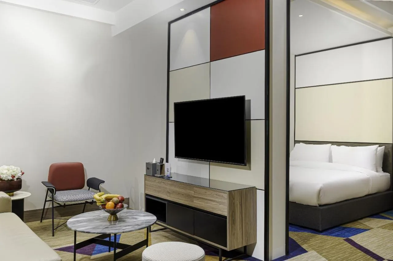 Bed in Ewaa Express Hotel - Al Jouf