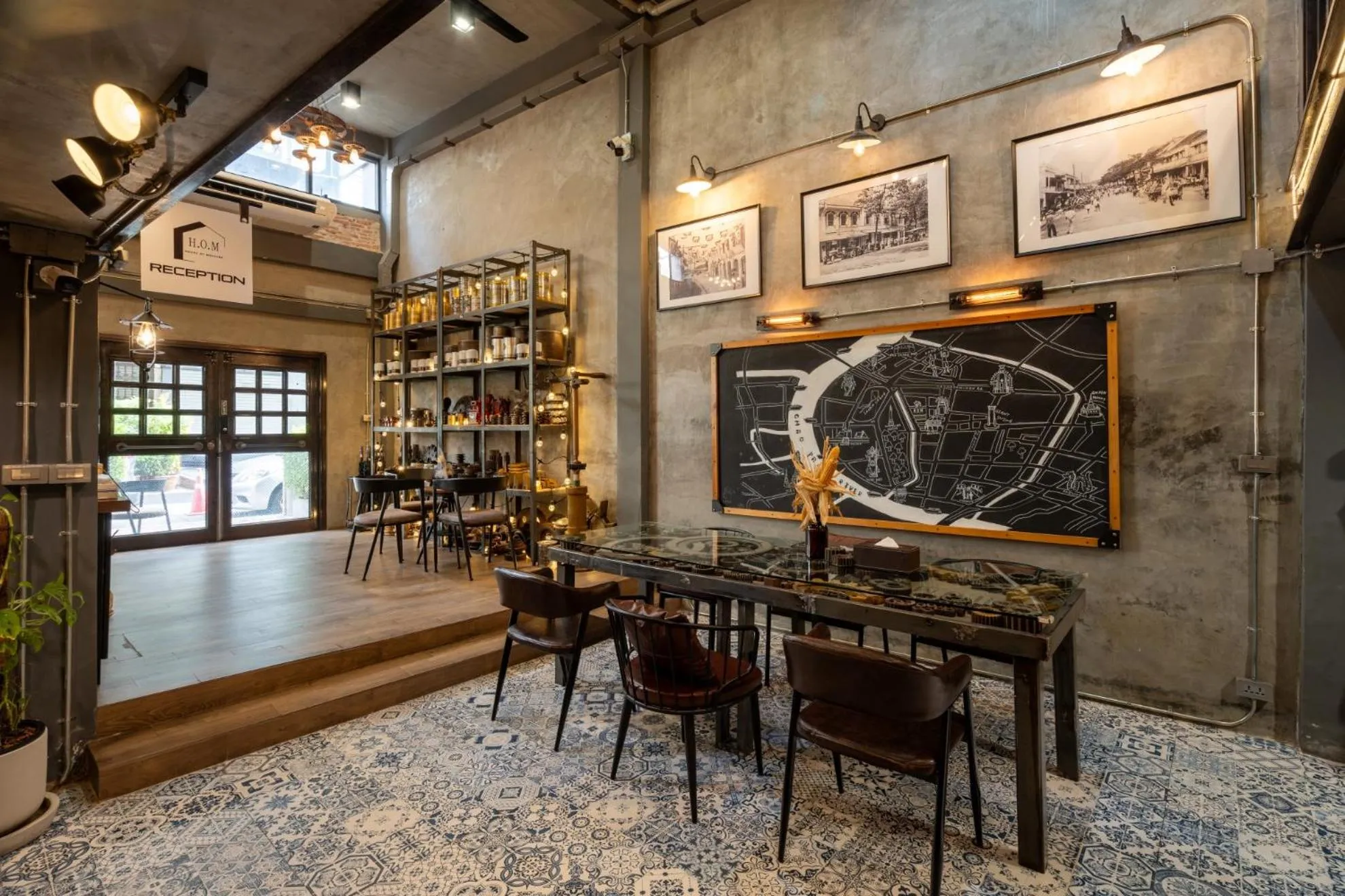 Area and facilities in House of Machine Boutique Hotel