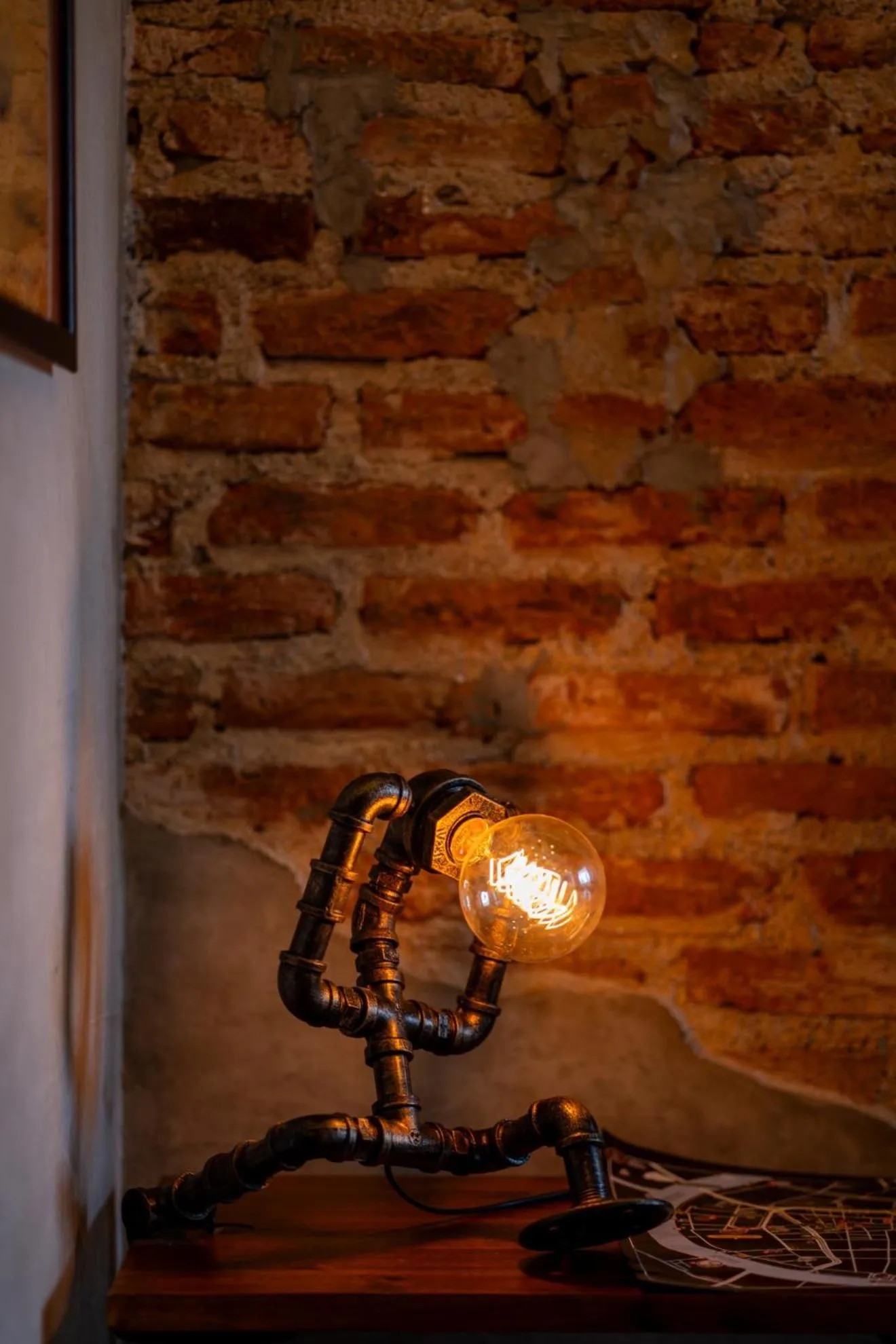 Decorative detail in House of Machine Boutique Hotel