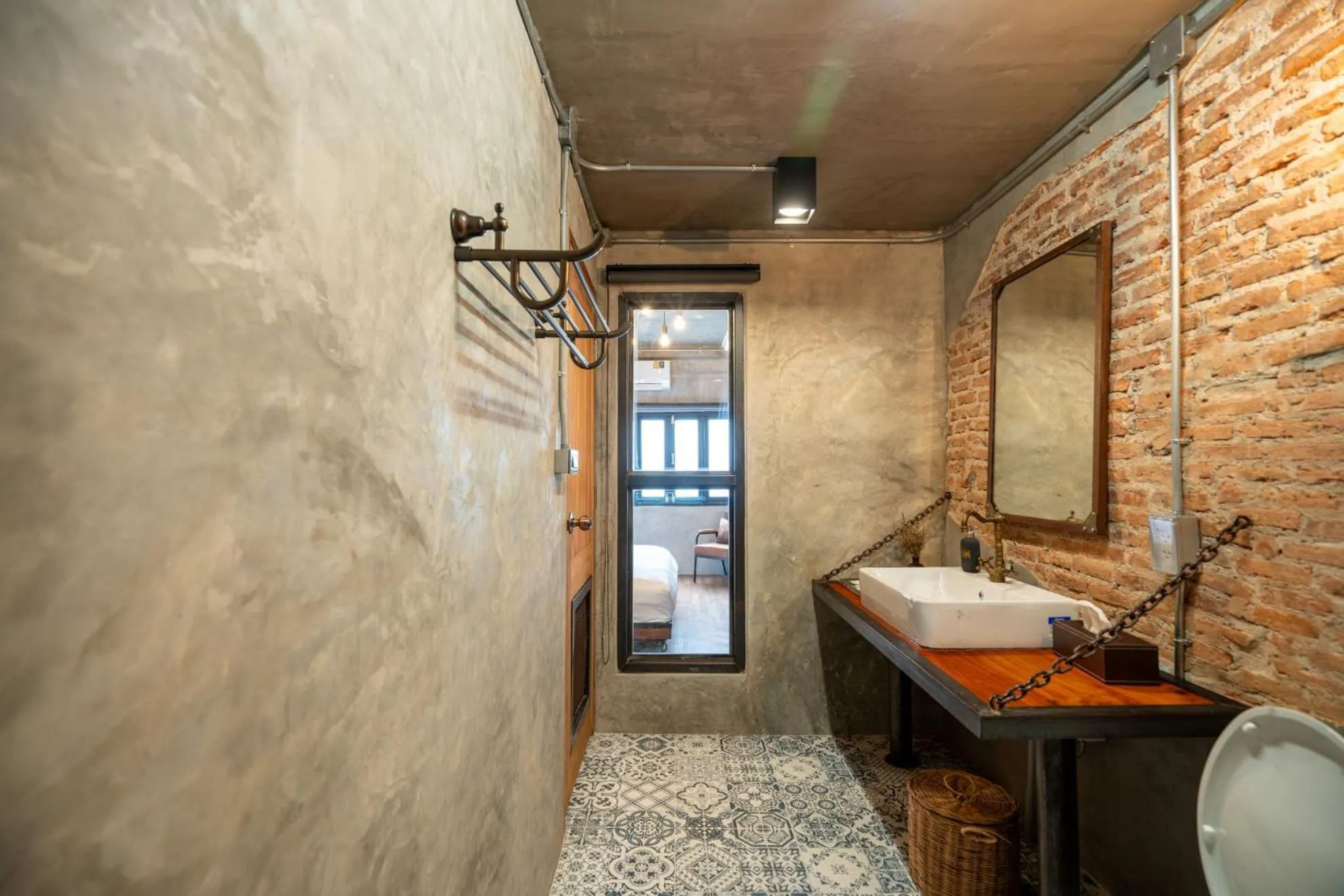 Bathroom in House of Machine Boutique Hotel