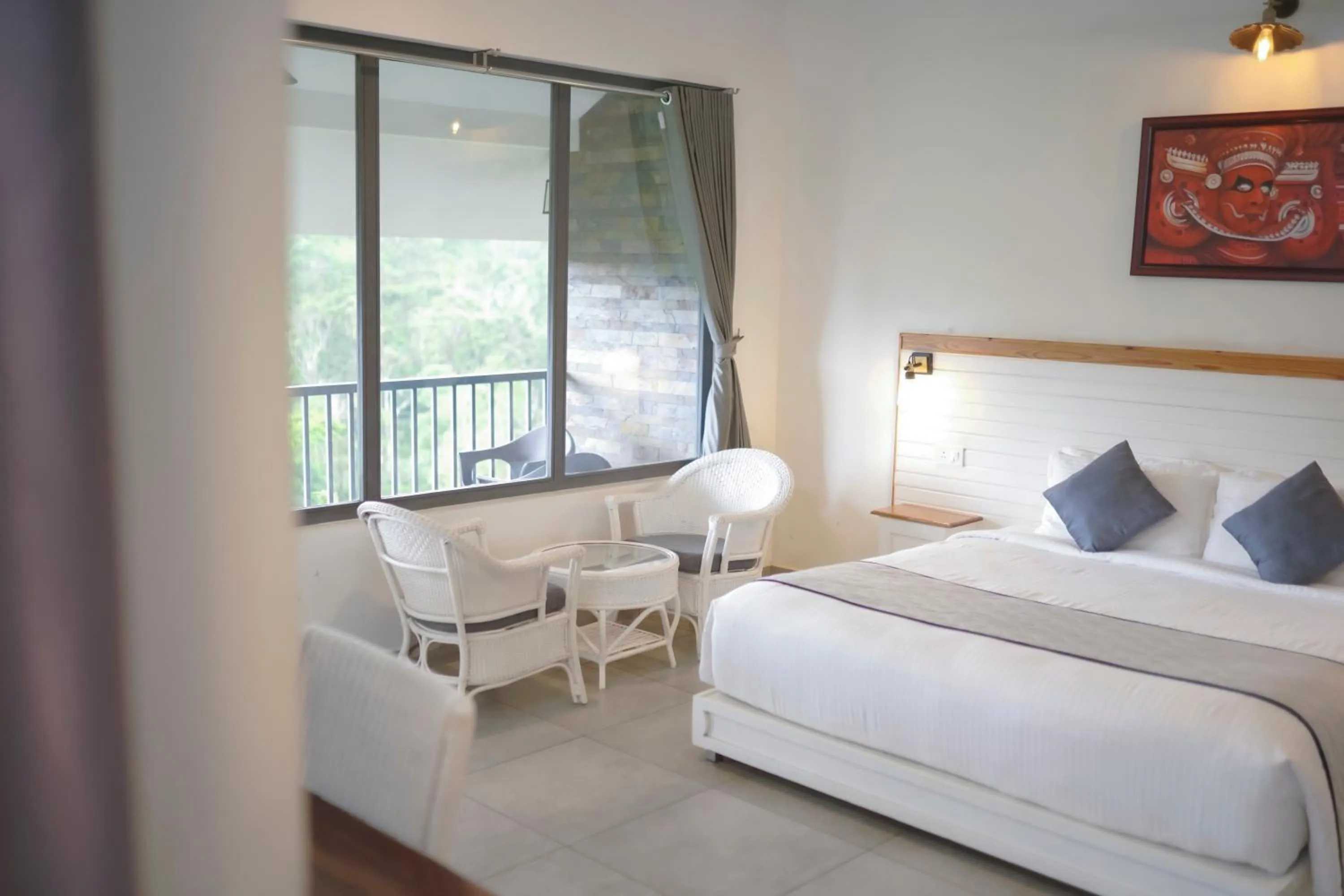 Bed in PEKOE Plantation Cottages by LexStays