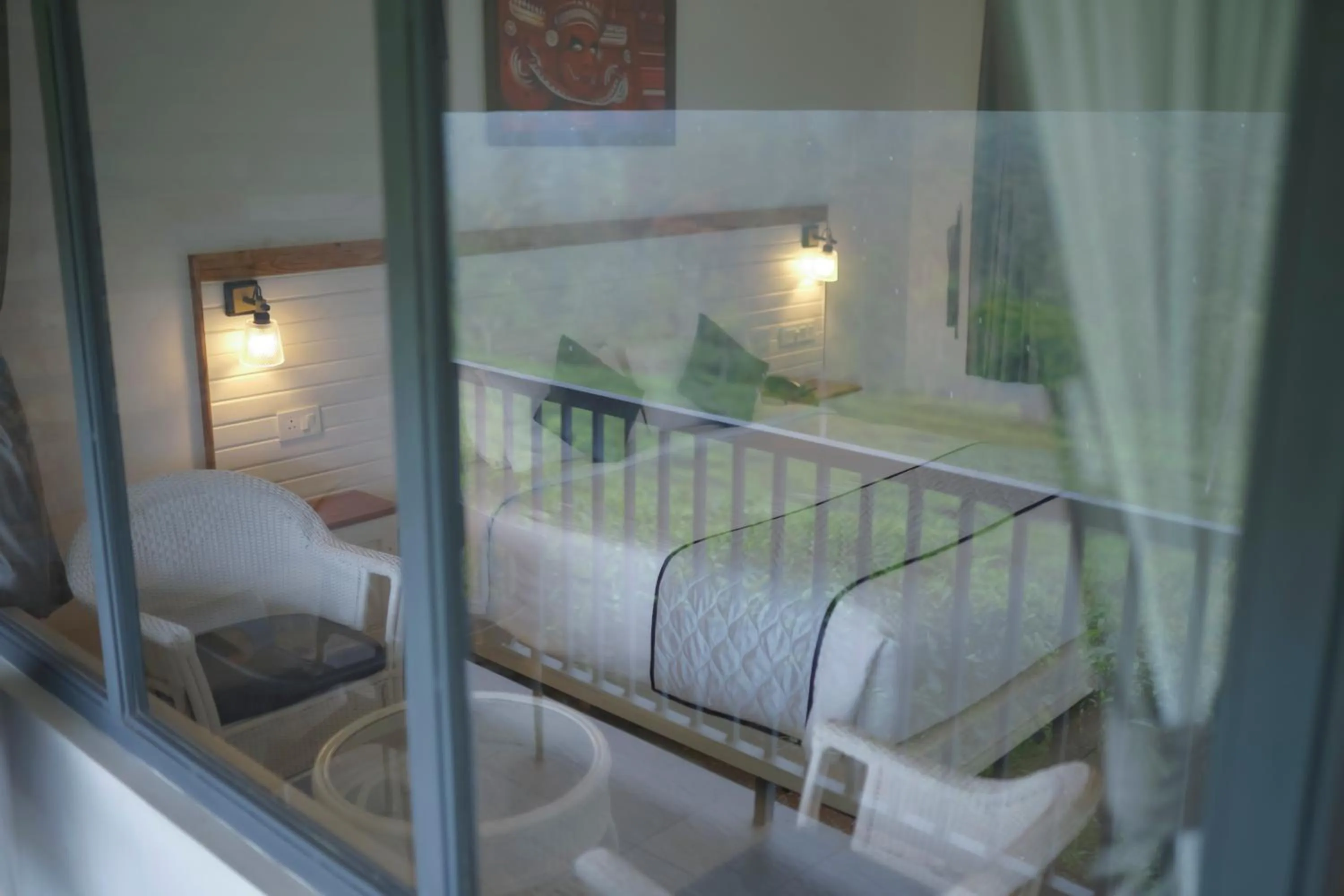 Bed in PEKOE Plantation Cottages by LexStays