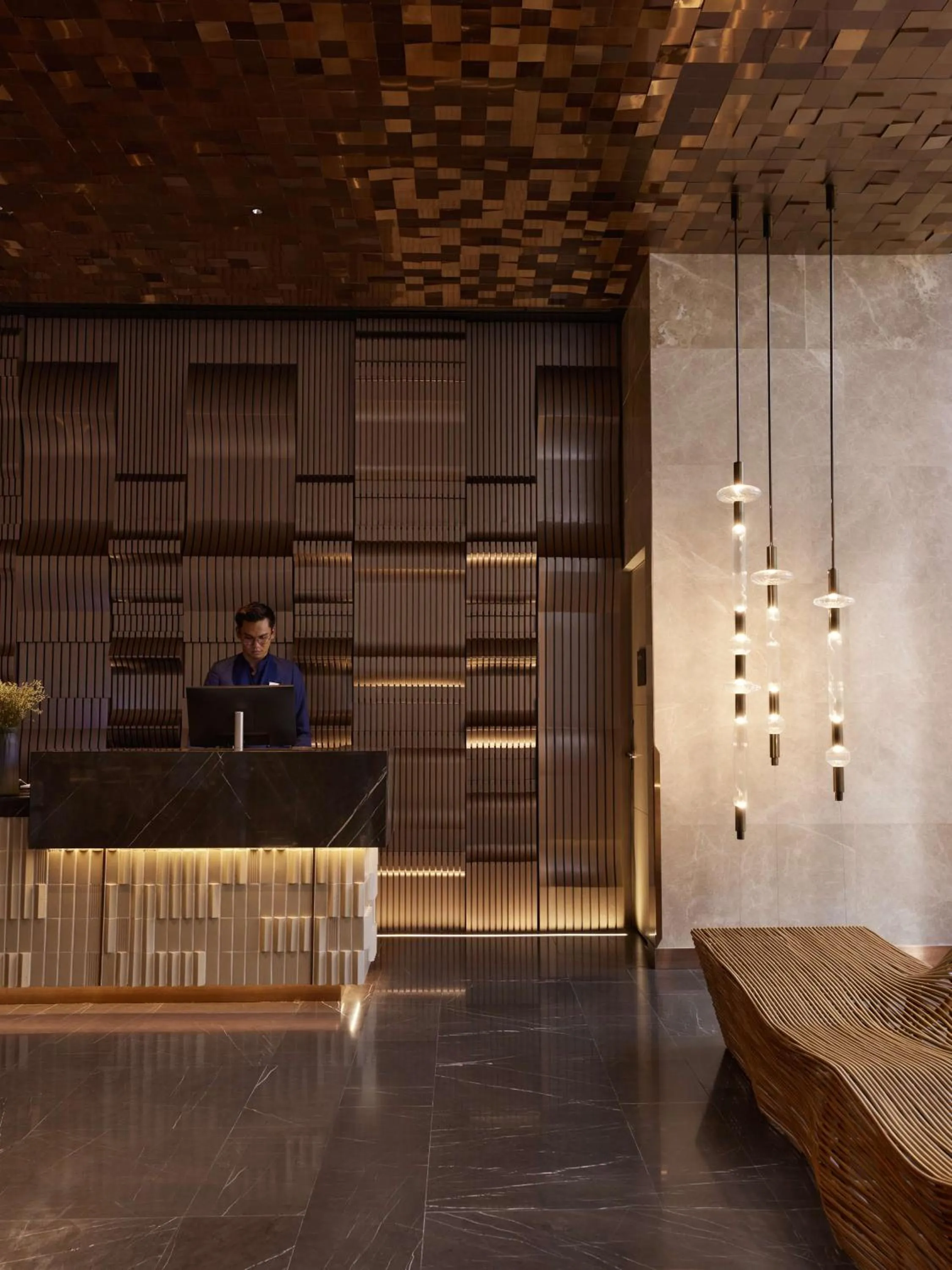 Lobby or reception in dusitD2 Samyan Bangkok