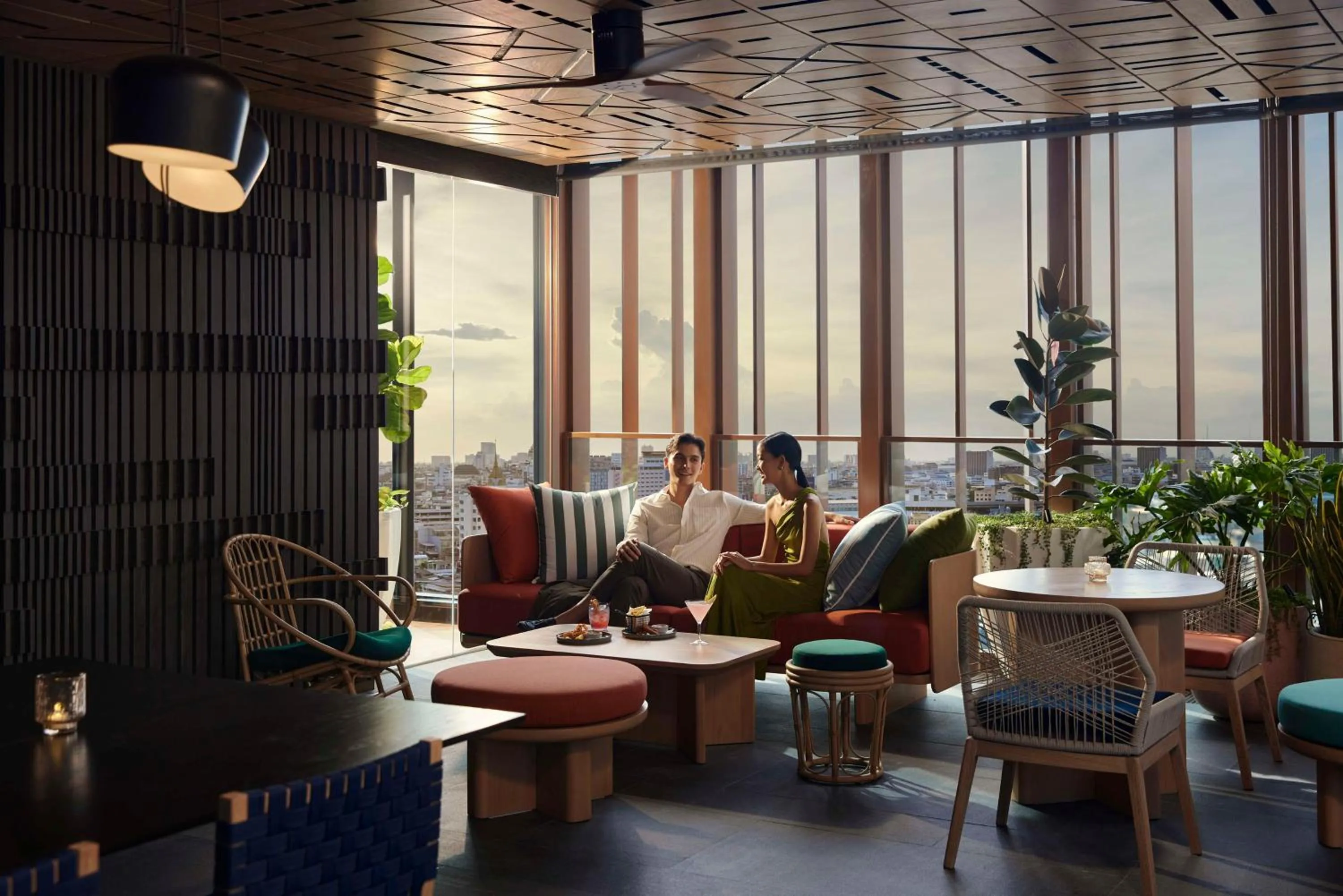 Lounge or bar in dusitD2 Samyan Bangkok