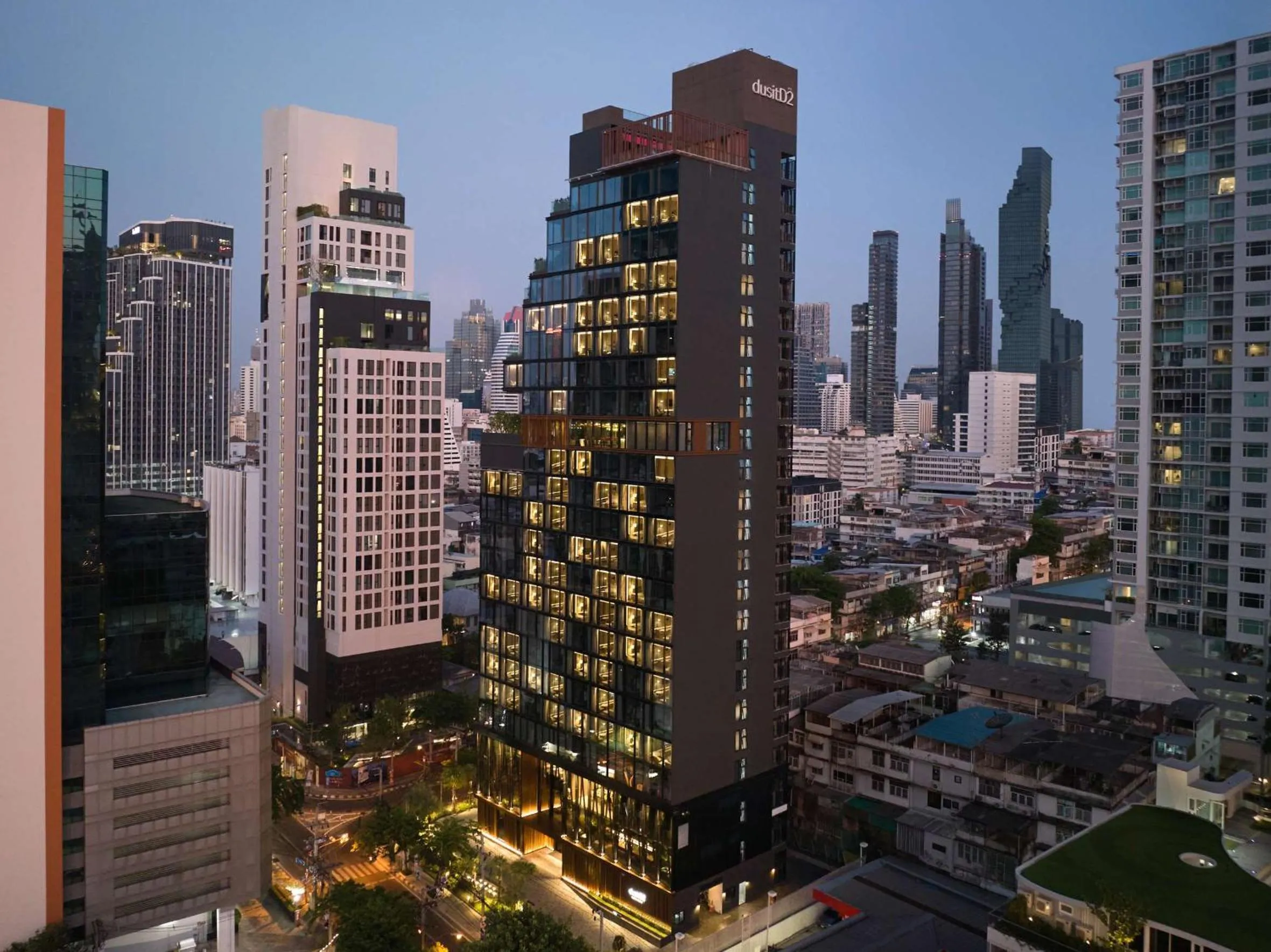 Property building in dusitD2 Samyan Bangkok