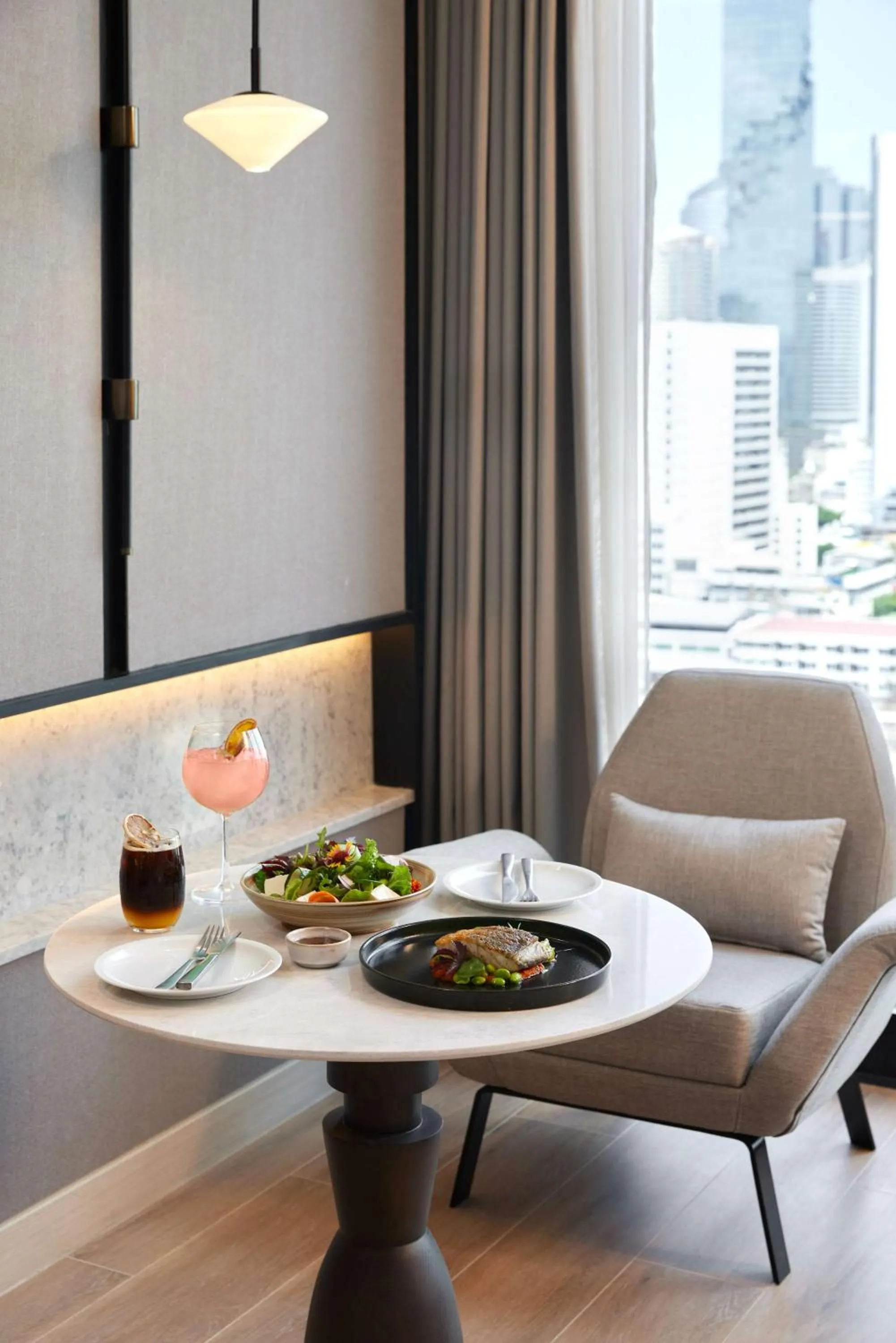 Food and drinks in dusitD2 Samyan Bangkok