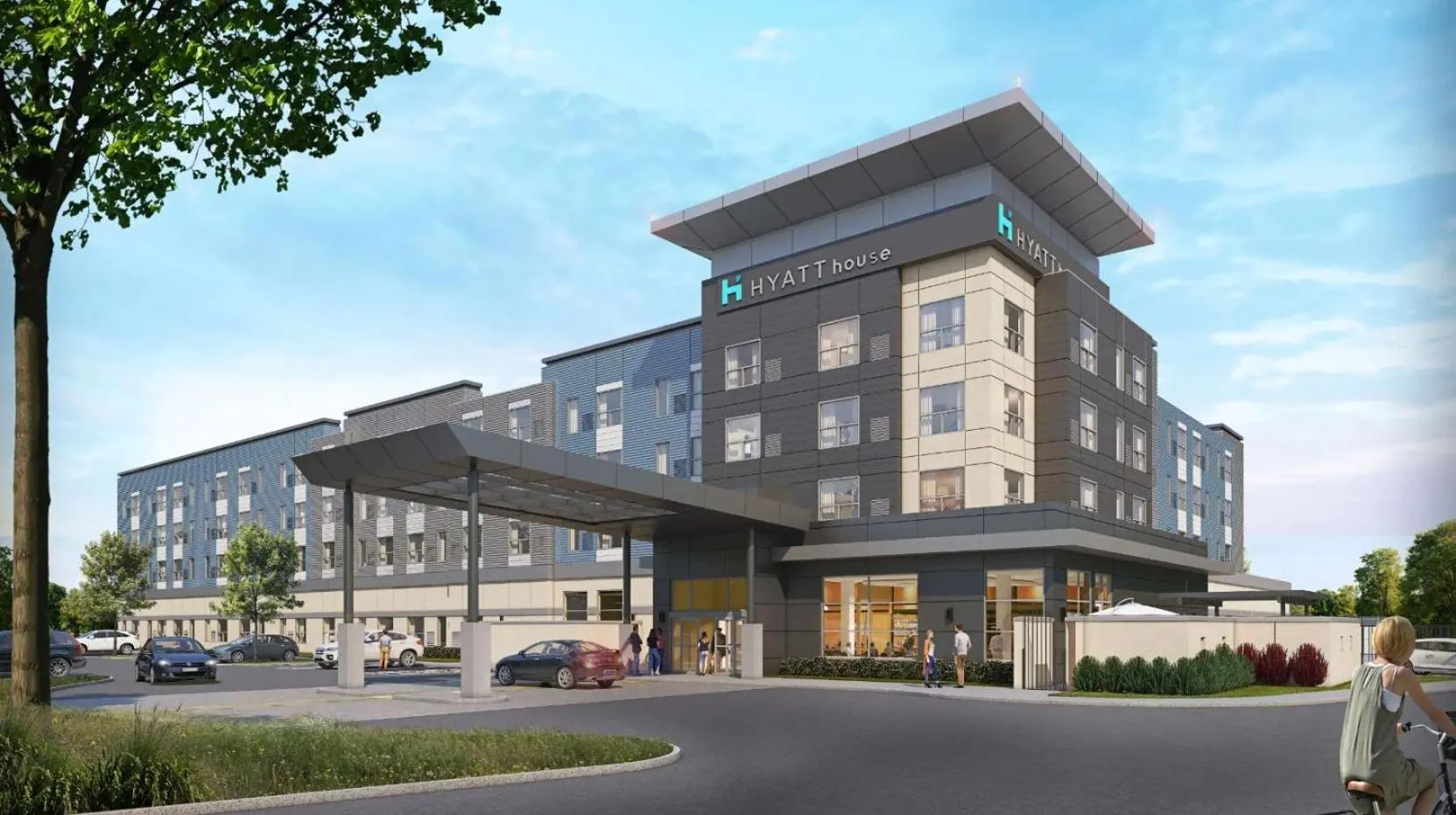 Property building in Hyatt House Vacaville