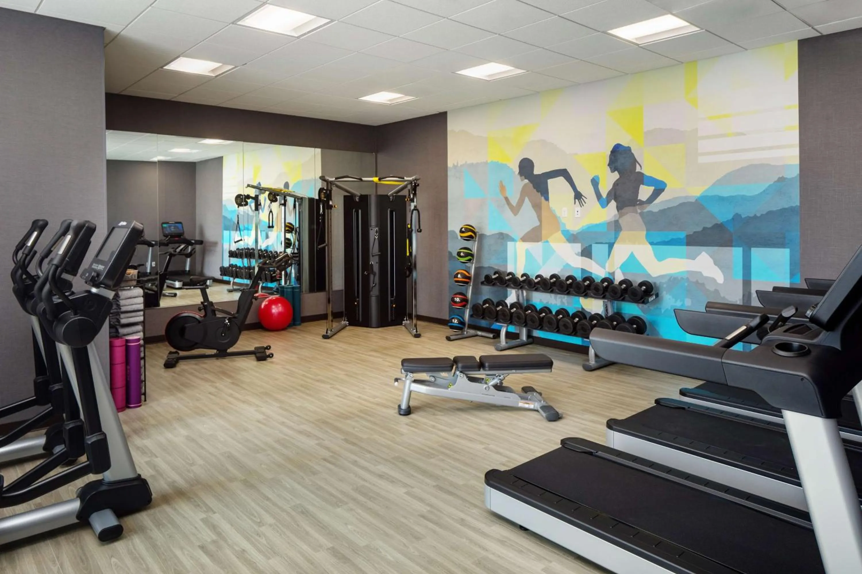 Fitness centre/facilities in Hyatt House Vacaville