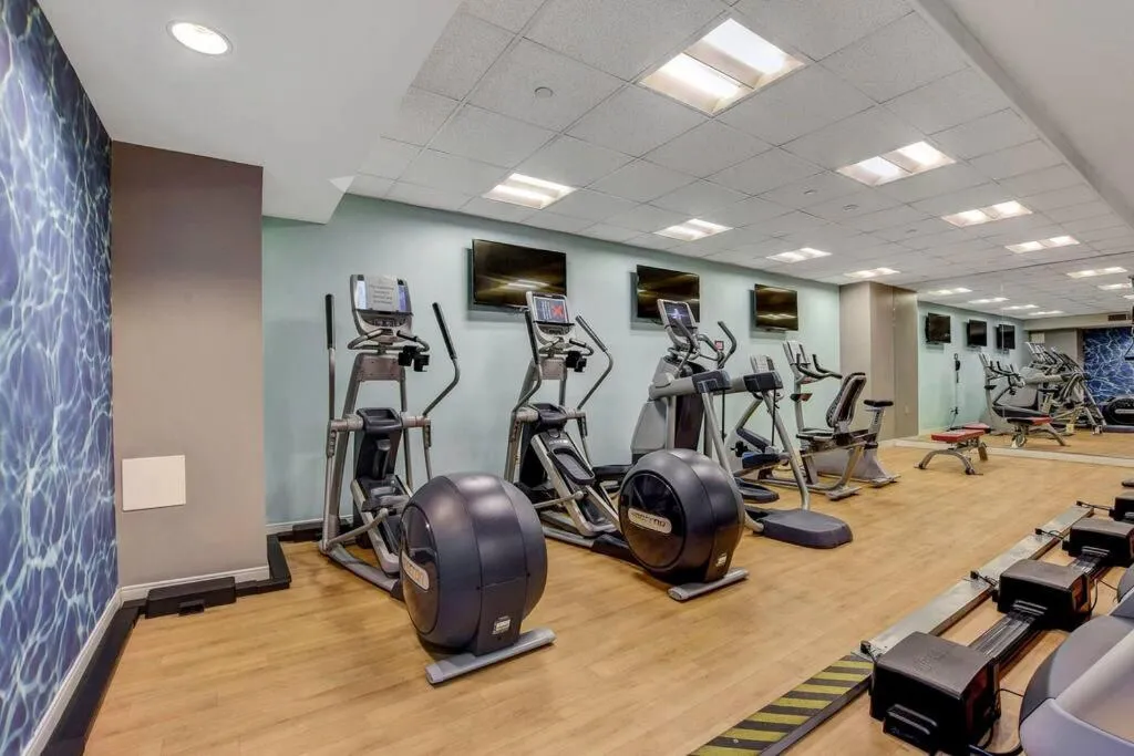 Fitness centre/facilities in Ultimate Las Vegas Getaway One Bedroom Suite with Balcony, Kitchen, Gym, Pool & Free Parking