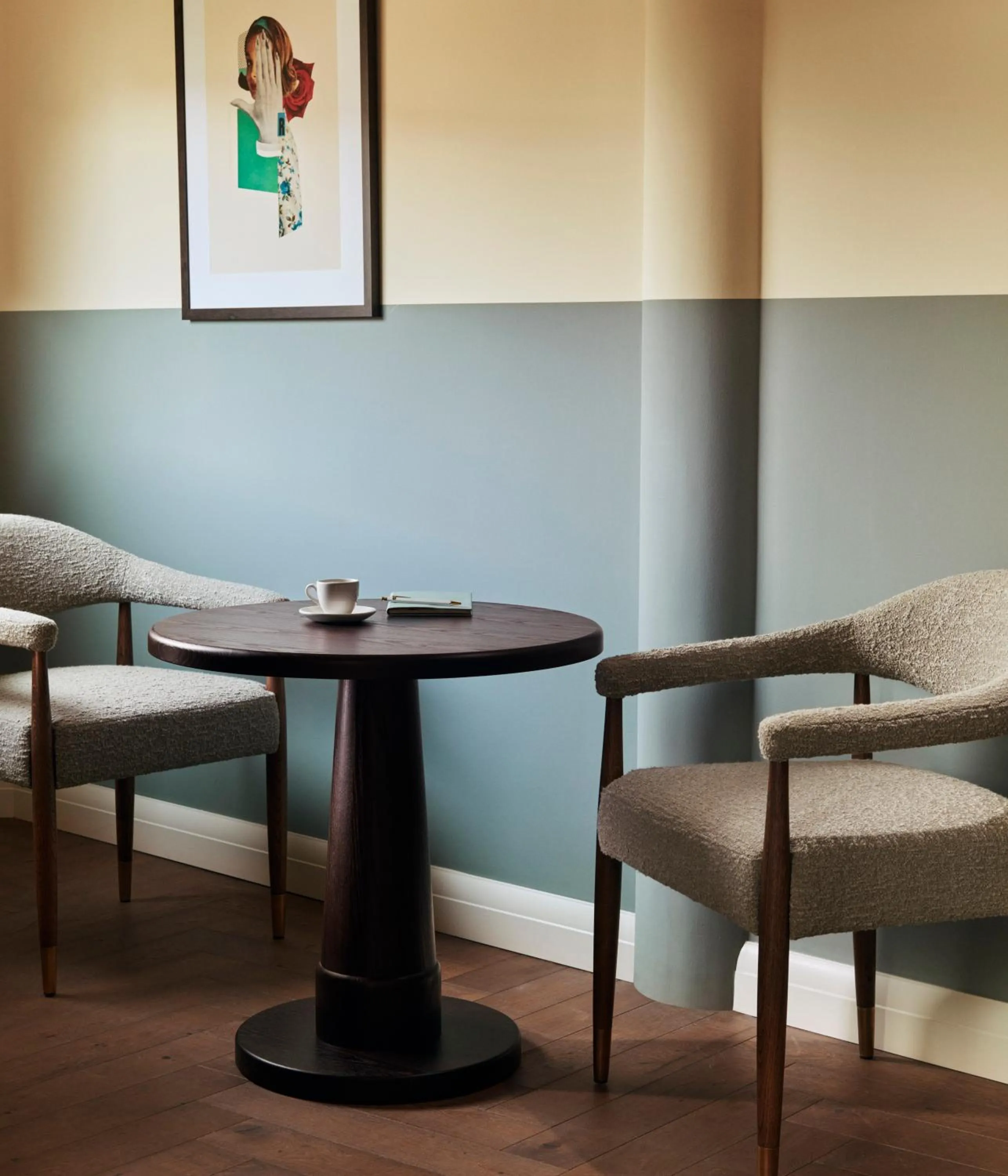 Seating area in The Hoxton, Berlin