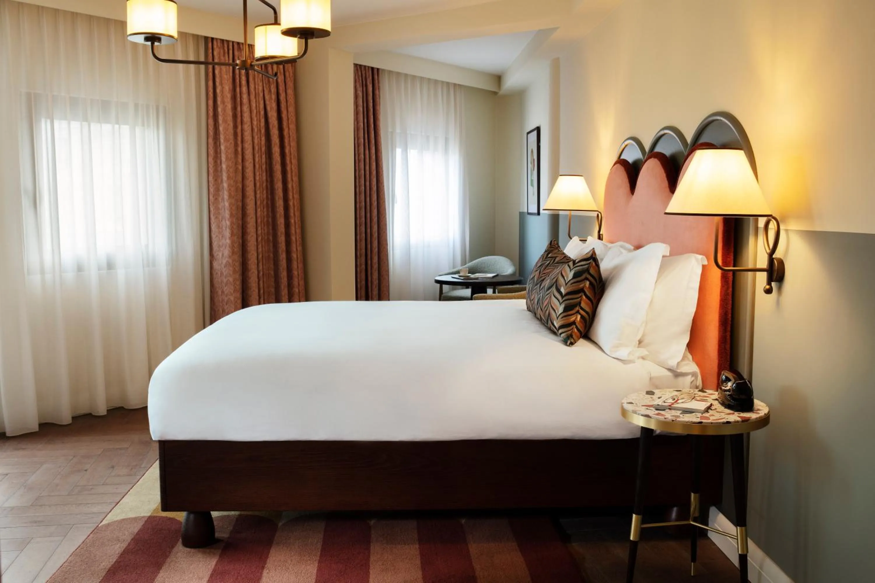 Bedroom, Bed in The Hoxton, Berlin