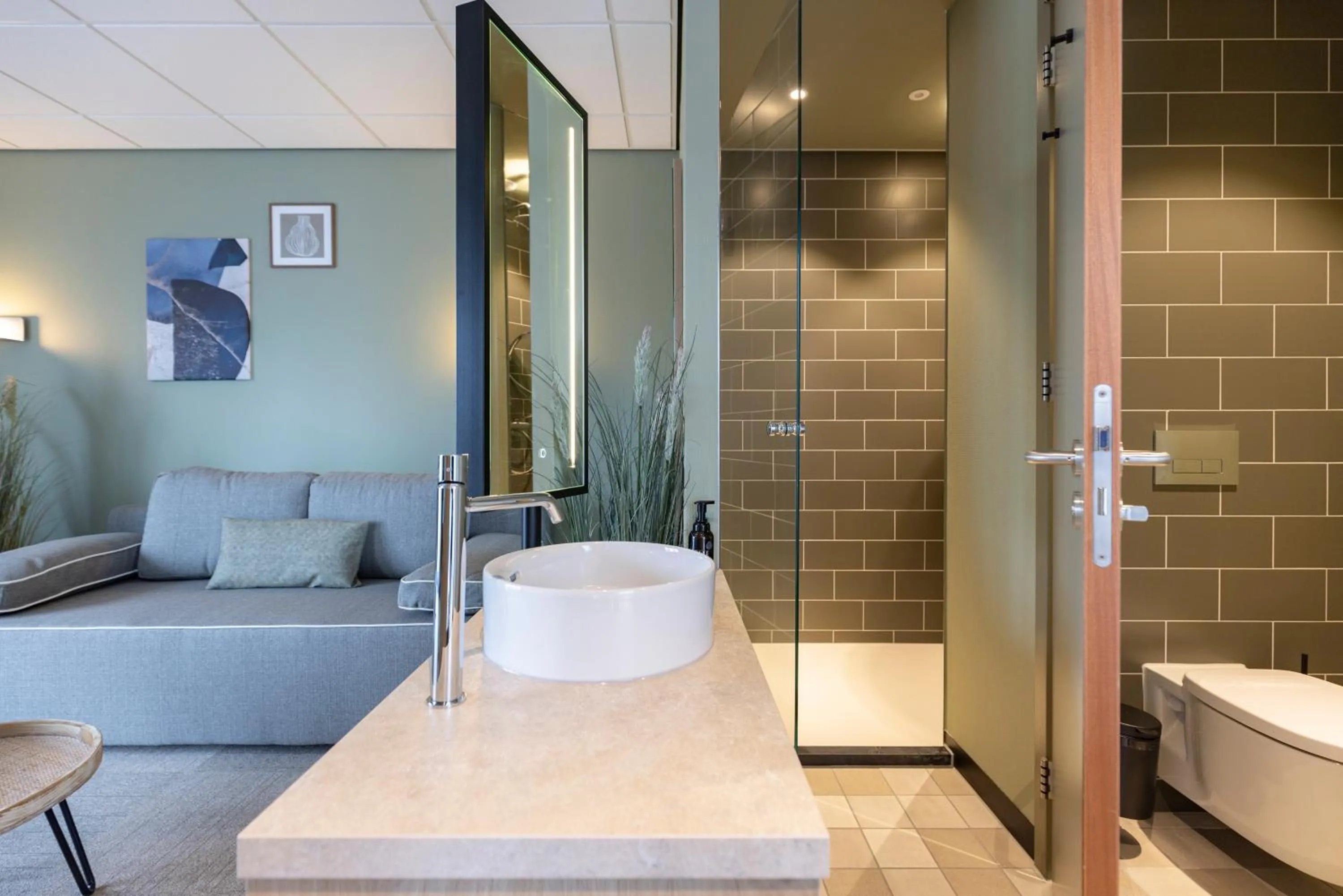 Bathroom in Fletcher Hotel-Restaurant Marknesse