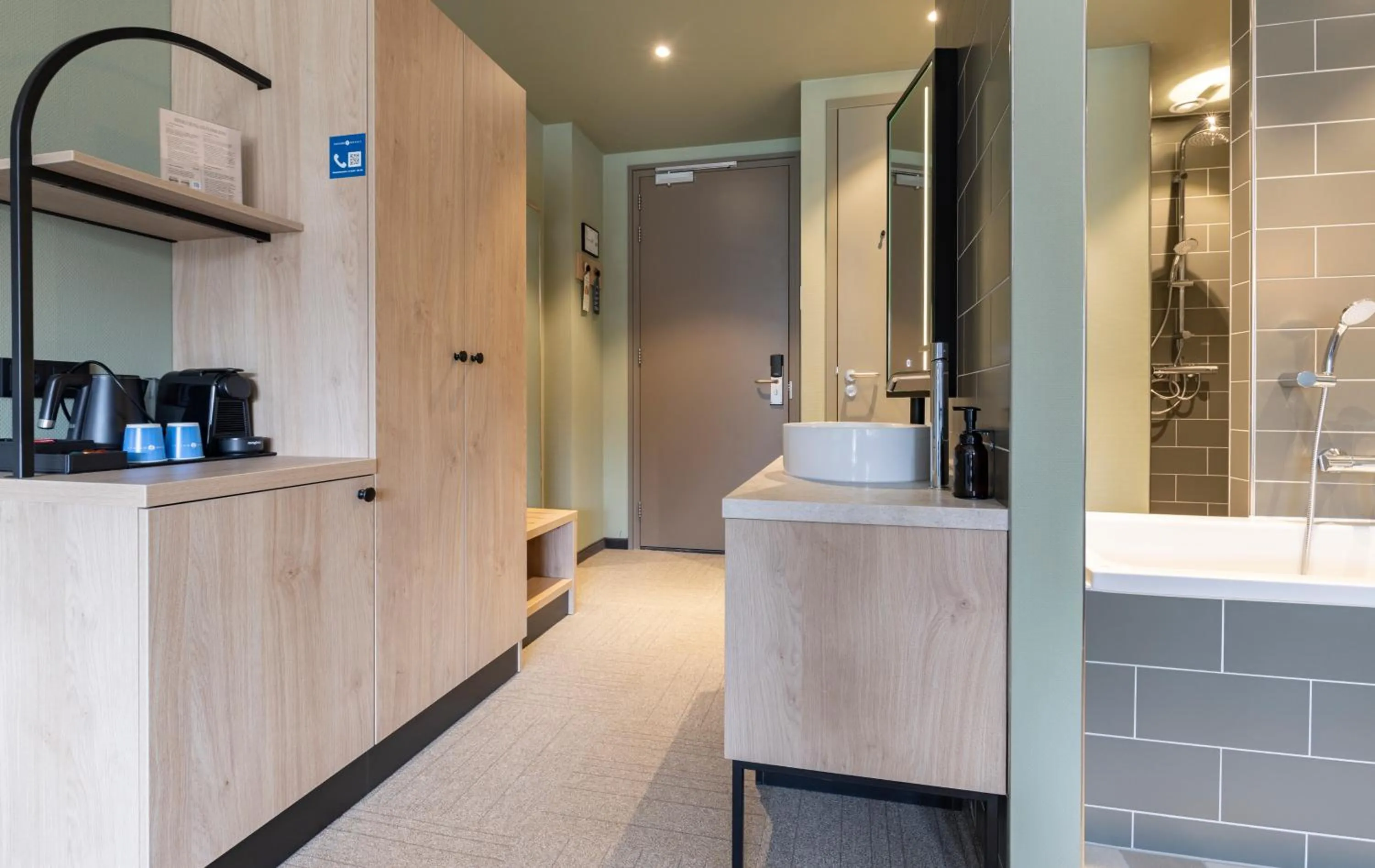 Coffee/tea facilities in Fletcher Hotel-Restaurant Marknesse