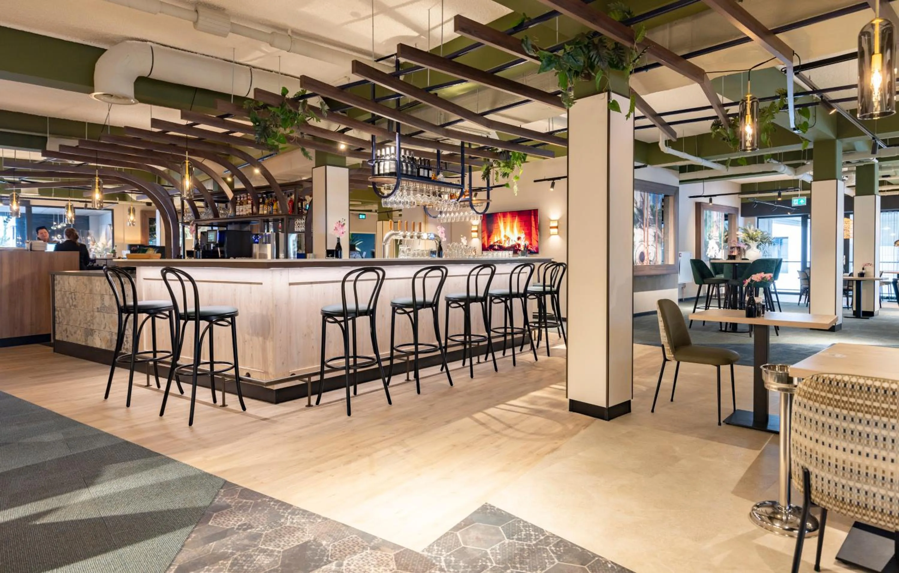 Lounge or bar in Fletcher Hotel-Restaurant Marknesse