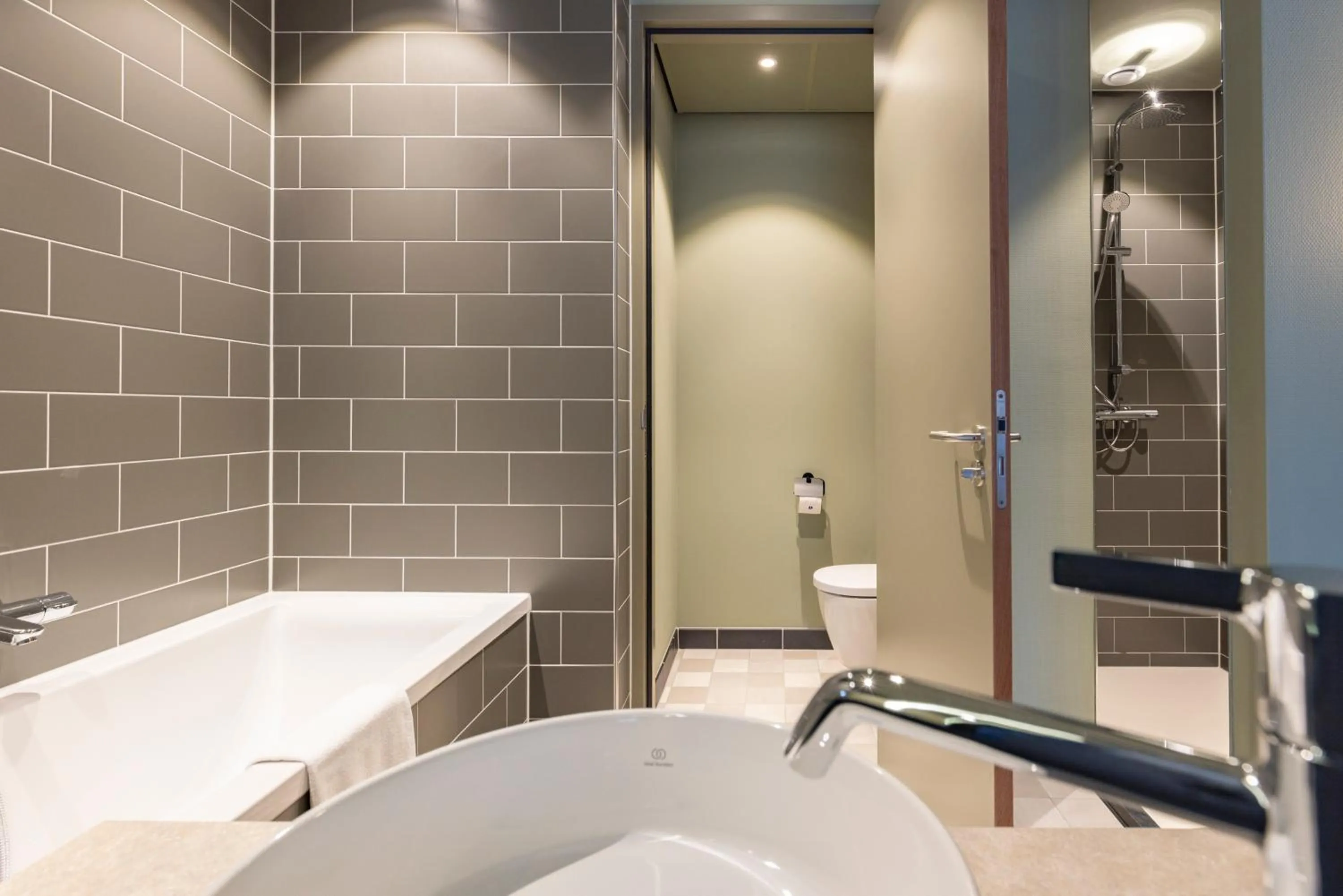 Bathroom in Fletcher Hotel-Restaurant Marknesse