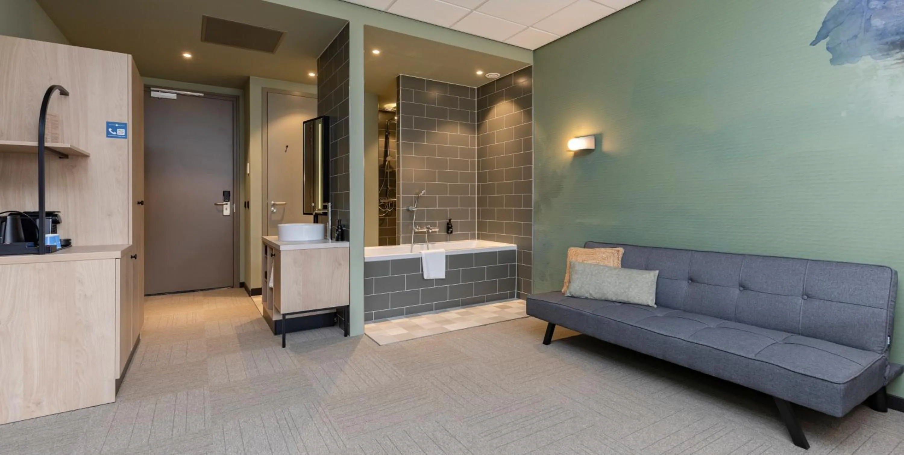 Shower in Fletcher Hotel-Restaurant Marknesse