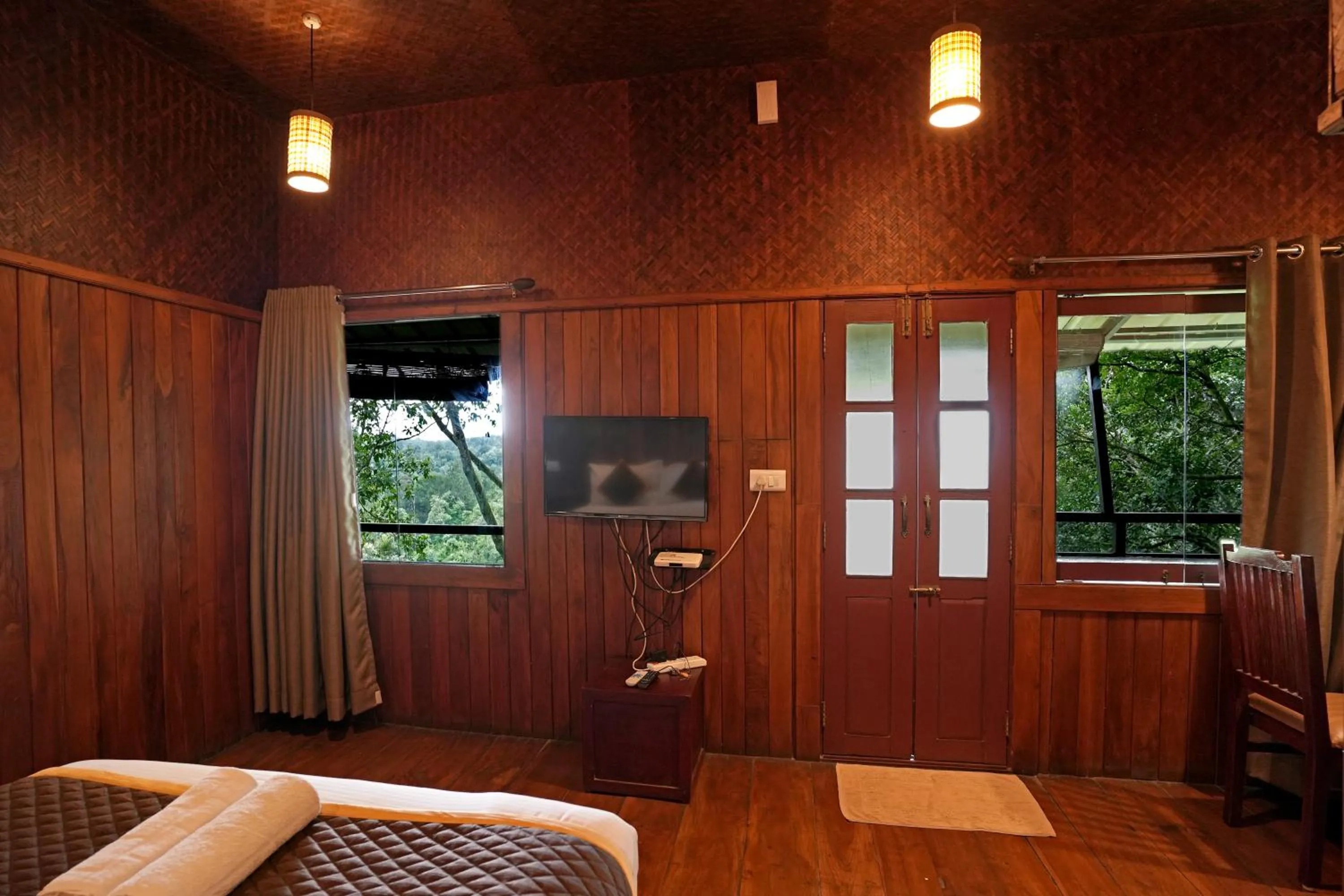 Bed in Coffee Acres Resort