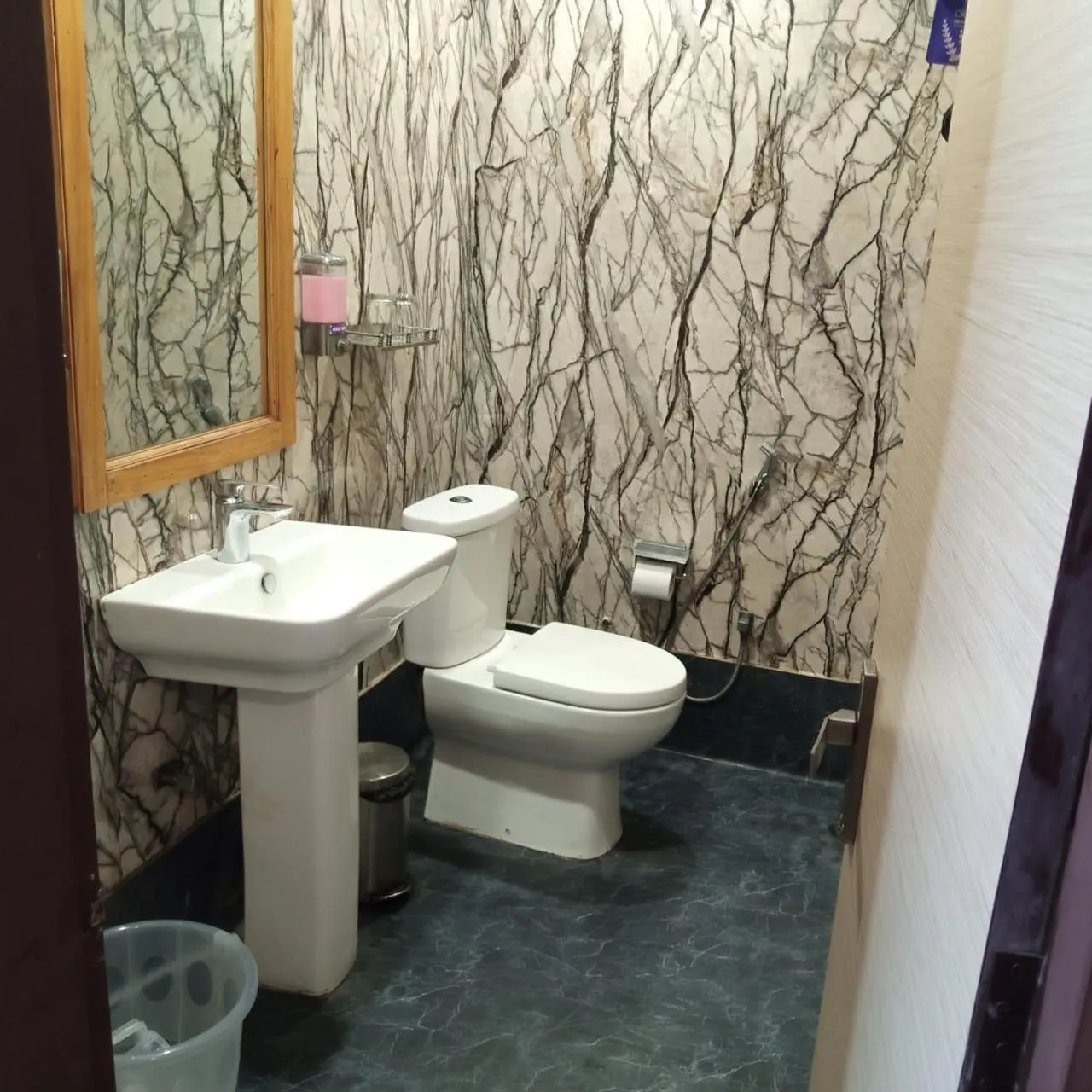 Toilet in Ayaan Residency