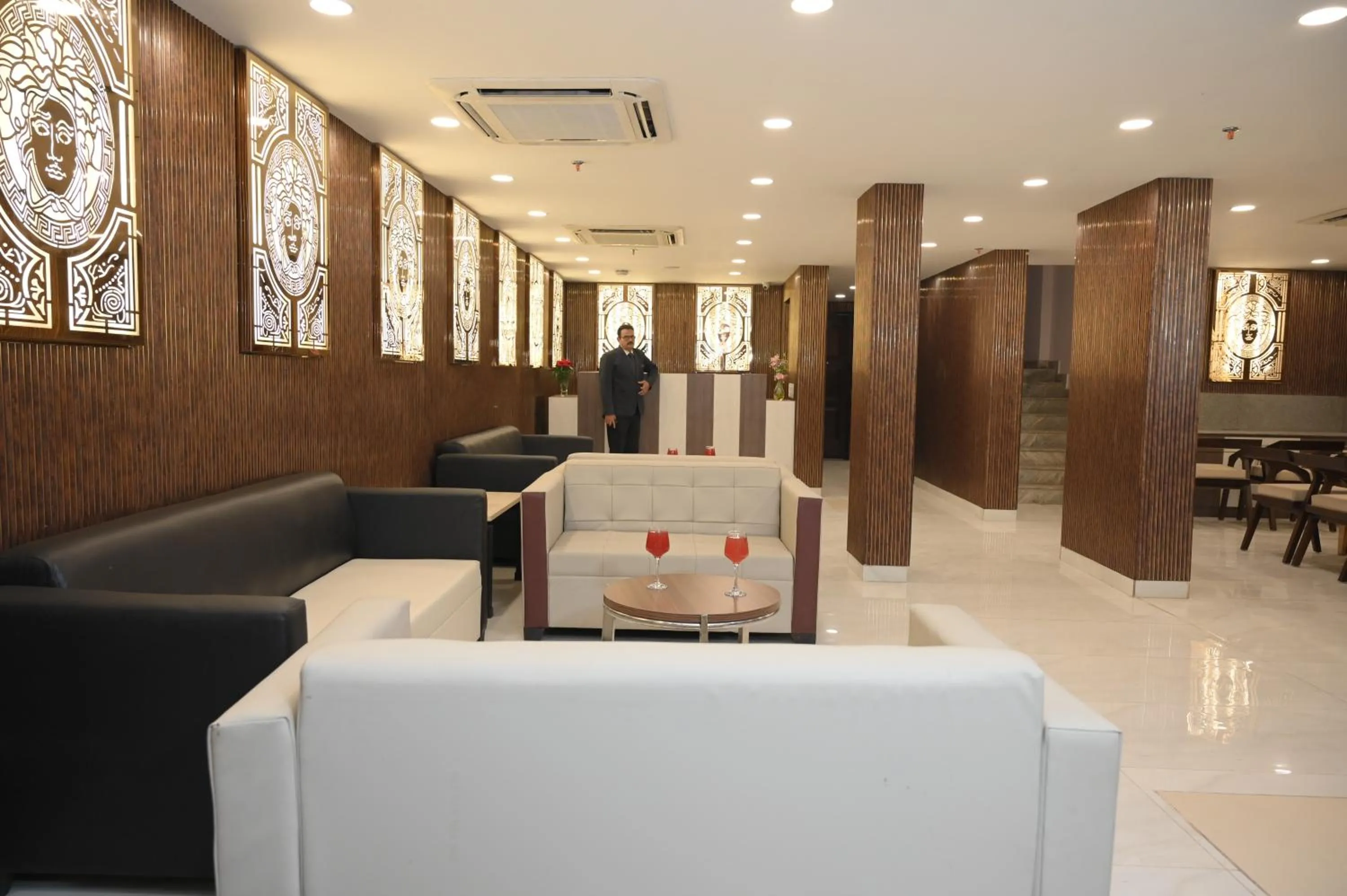 Seating area in Ayaan Residency