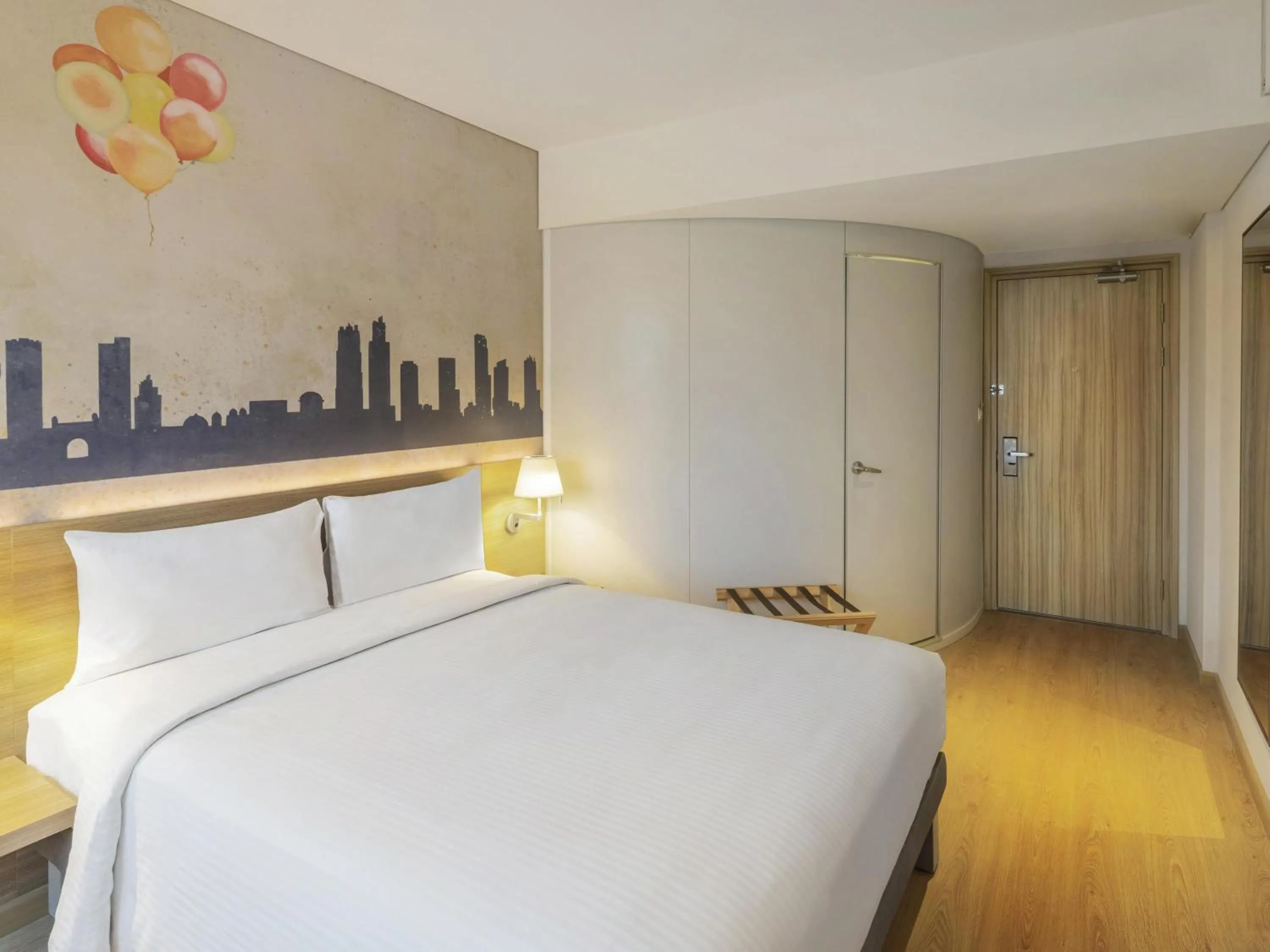 Bedroom, Bed in ibis Thane - An Accor Brand
