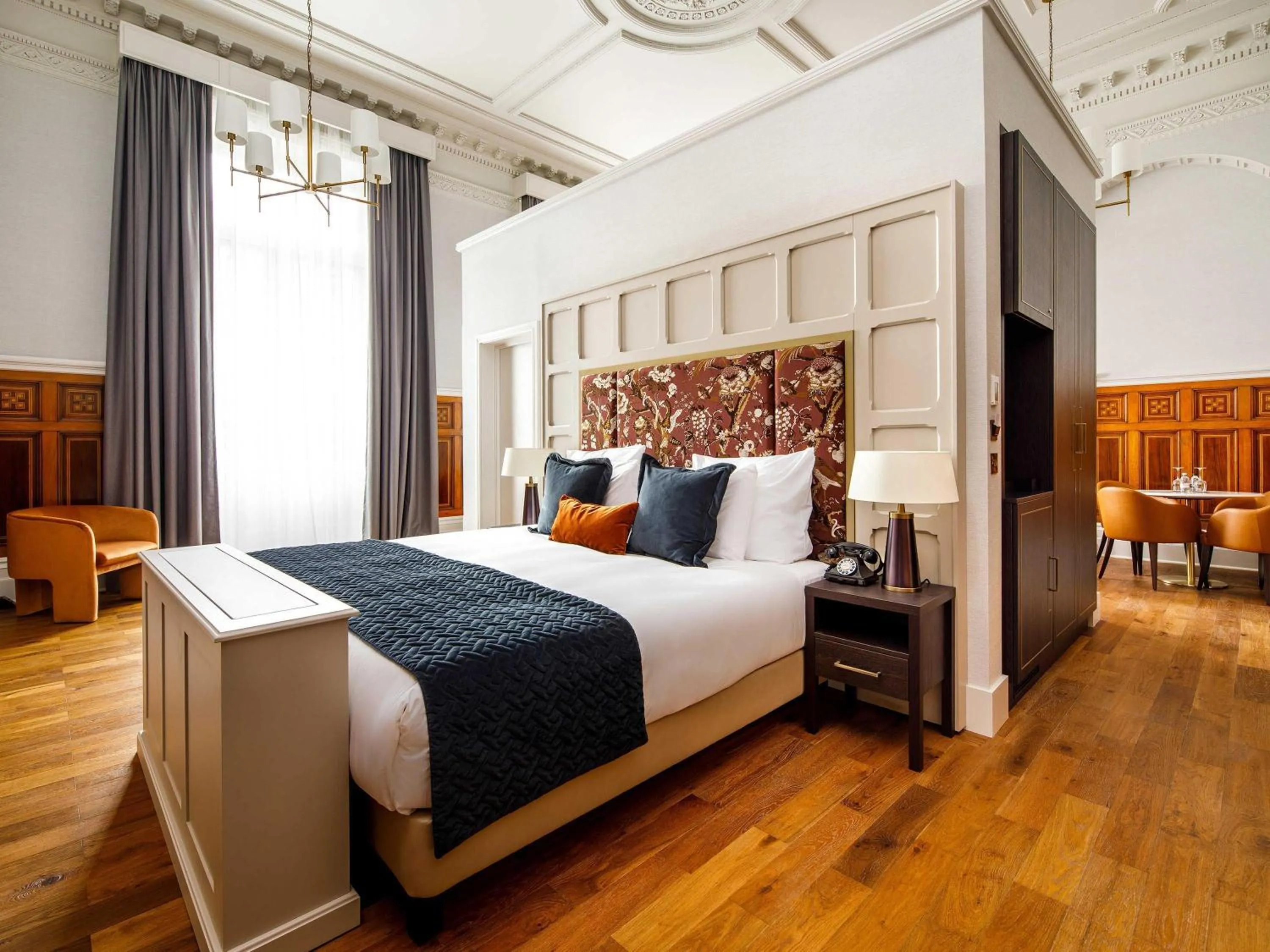 Bedroom, Bed in The Municipal Hotel Liverpool - MGallery