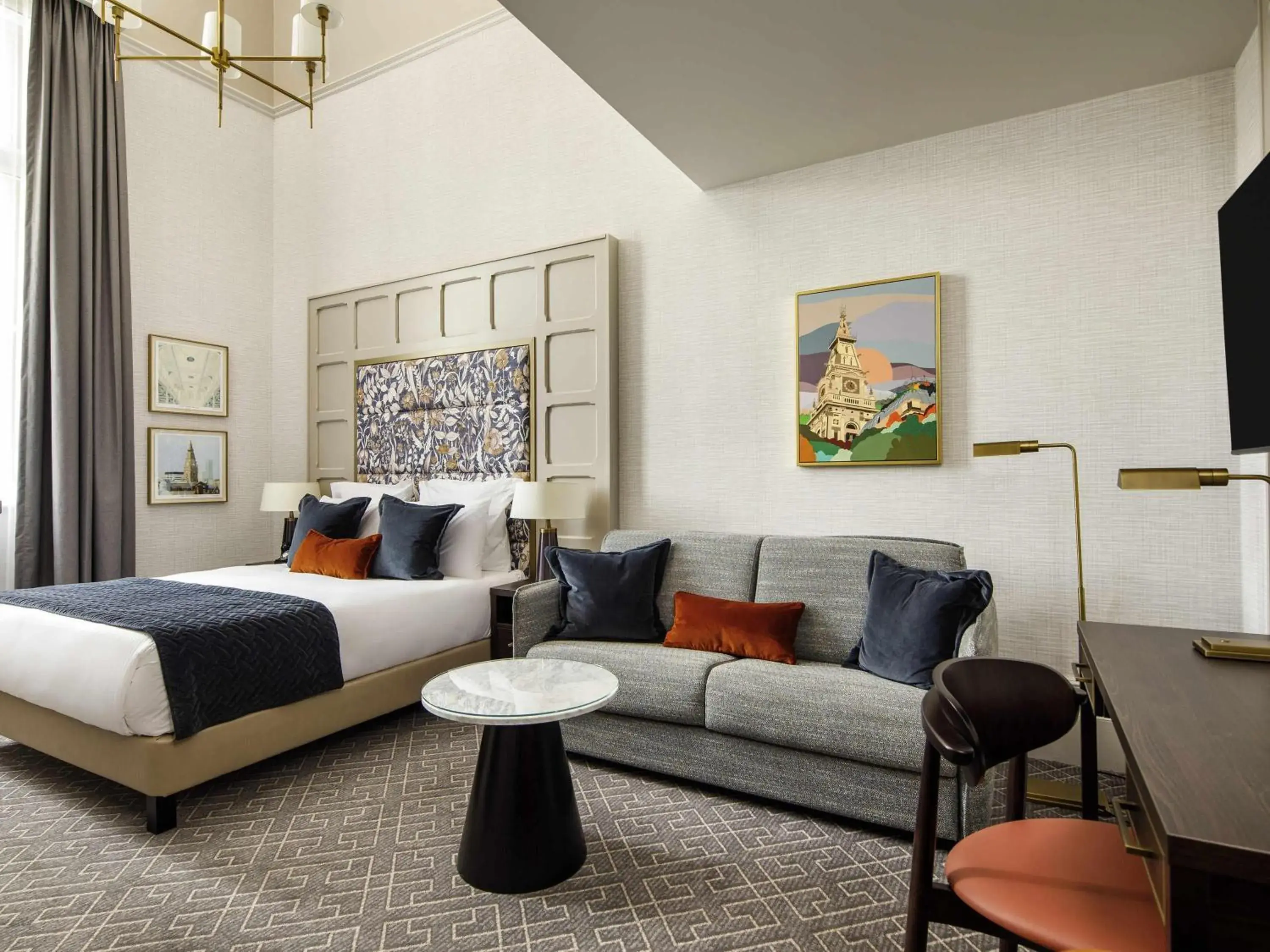 Executive Suite with One Double Bed in The Municipal Hotel Liverpool - MGallery Executive Suite with One Double Bed in The Municipal Hotel Liverpool - MGallery