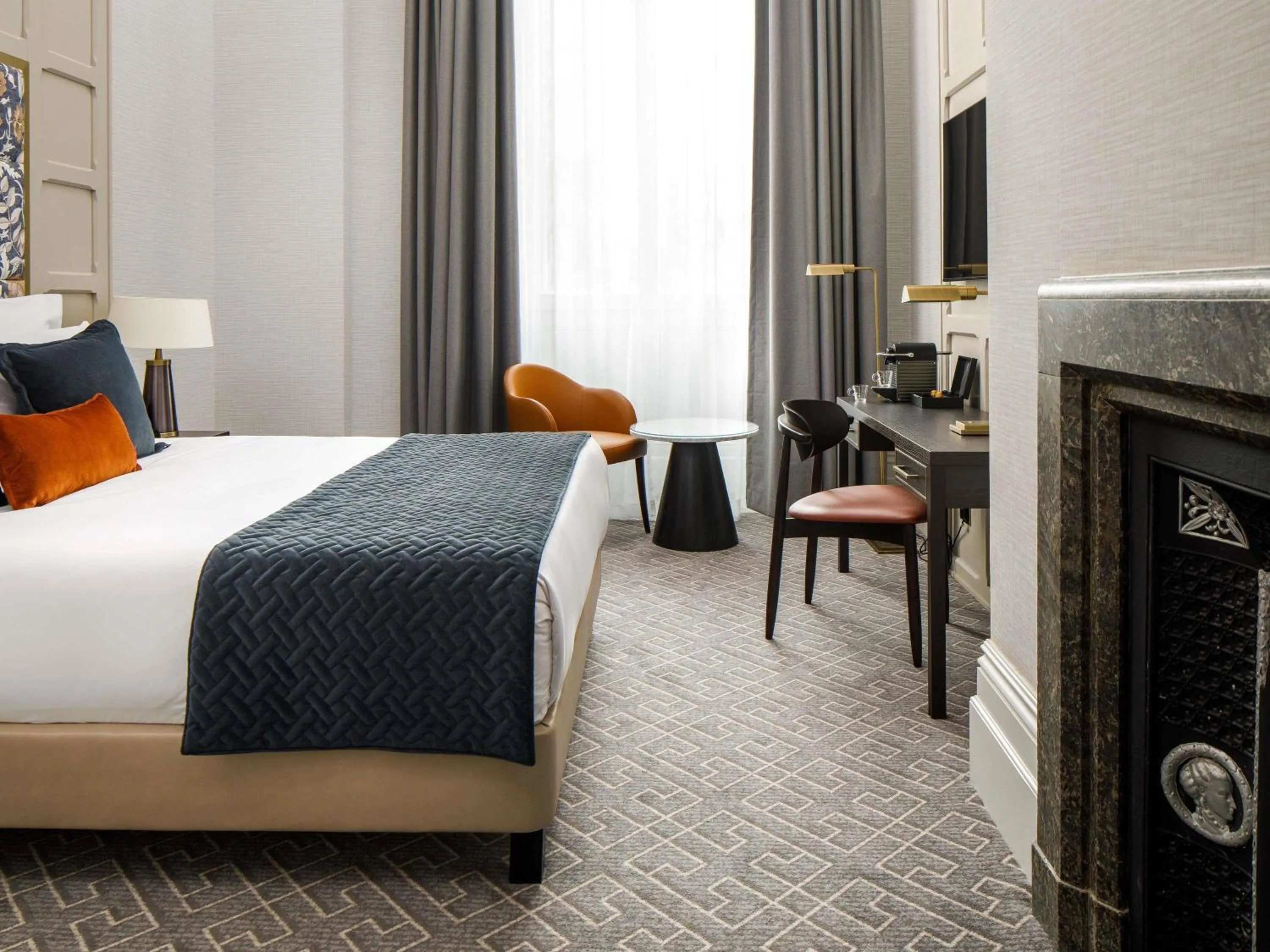 Bedroom, Bed in The Municipal Hotel Liverpool - MGallery