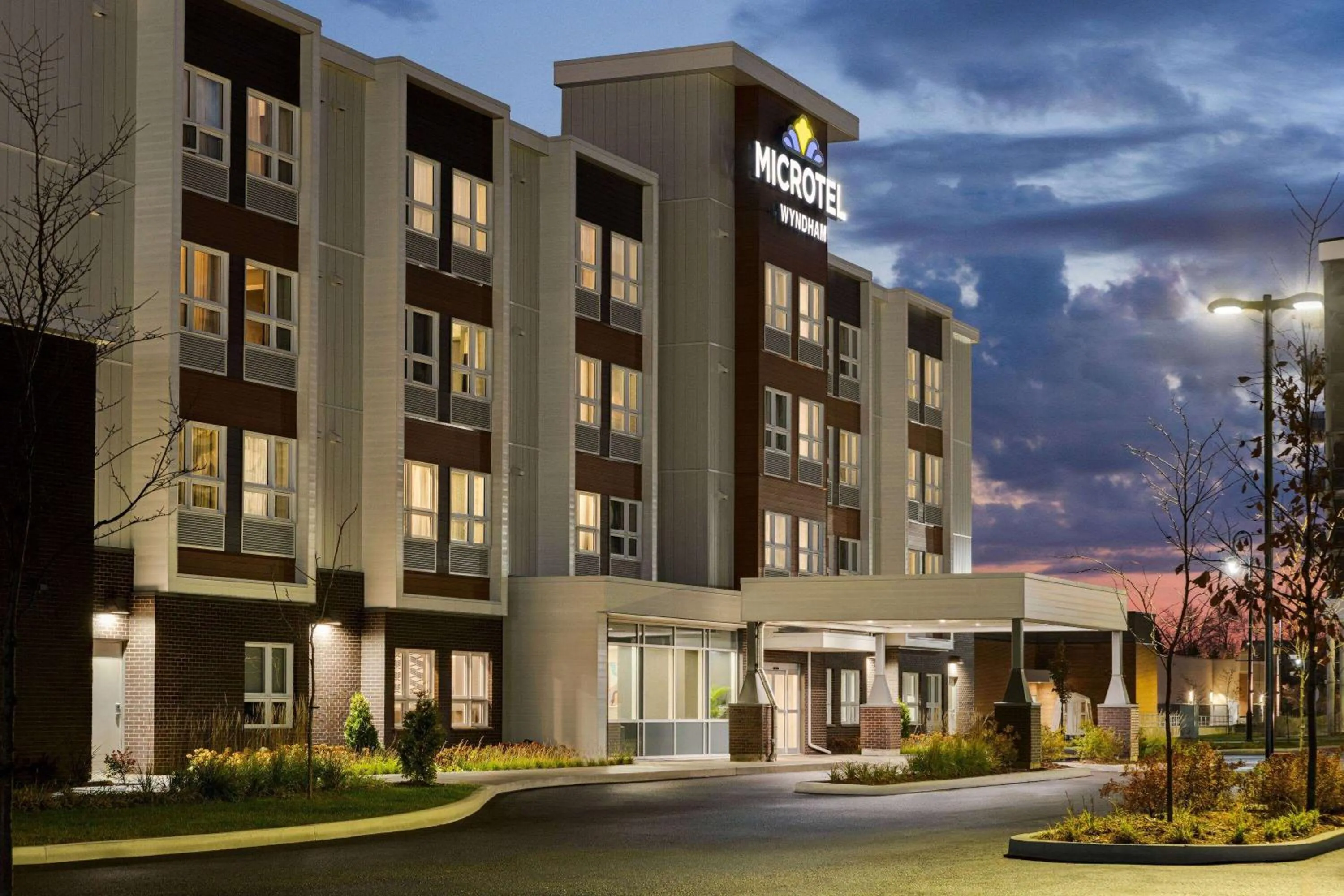 Property building in Microtel Inn & Suites by Wyndham Boisbriand