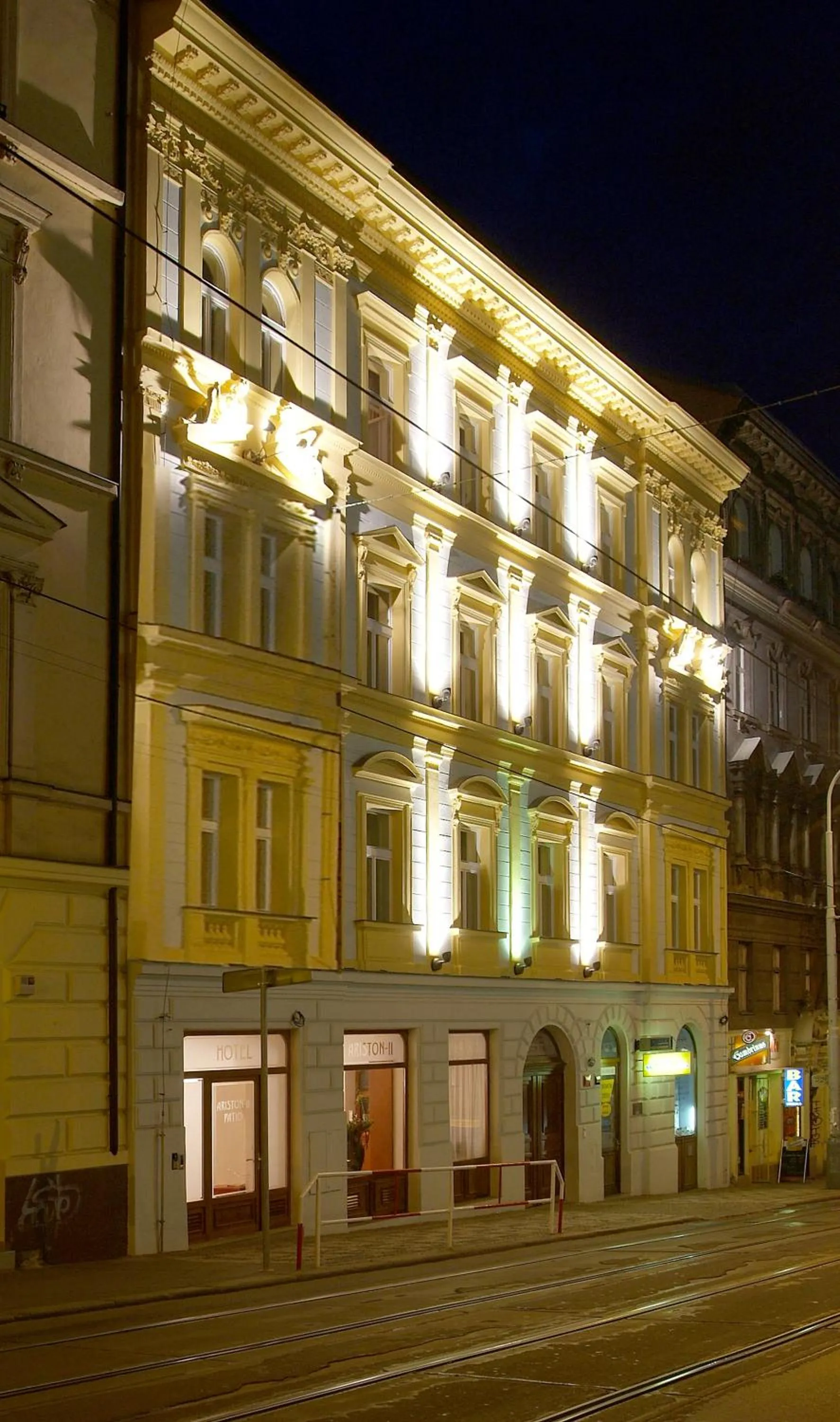Property building in Hotel Patio Prague