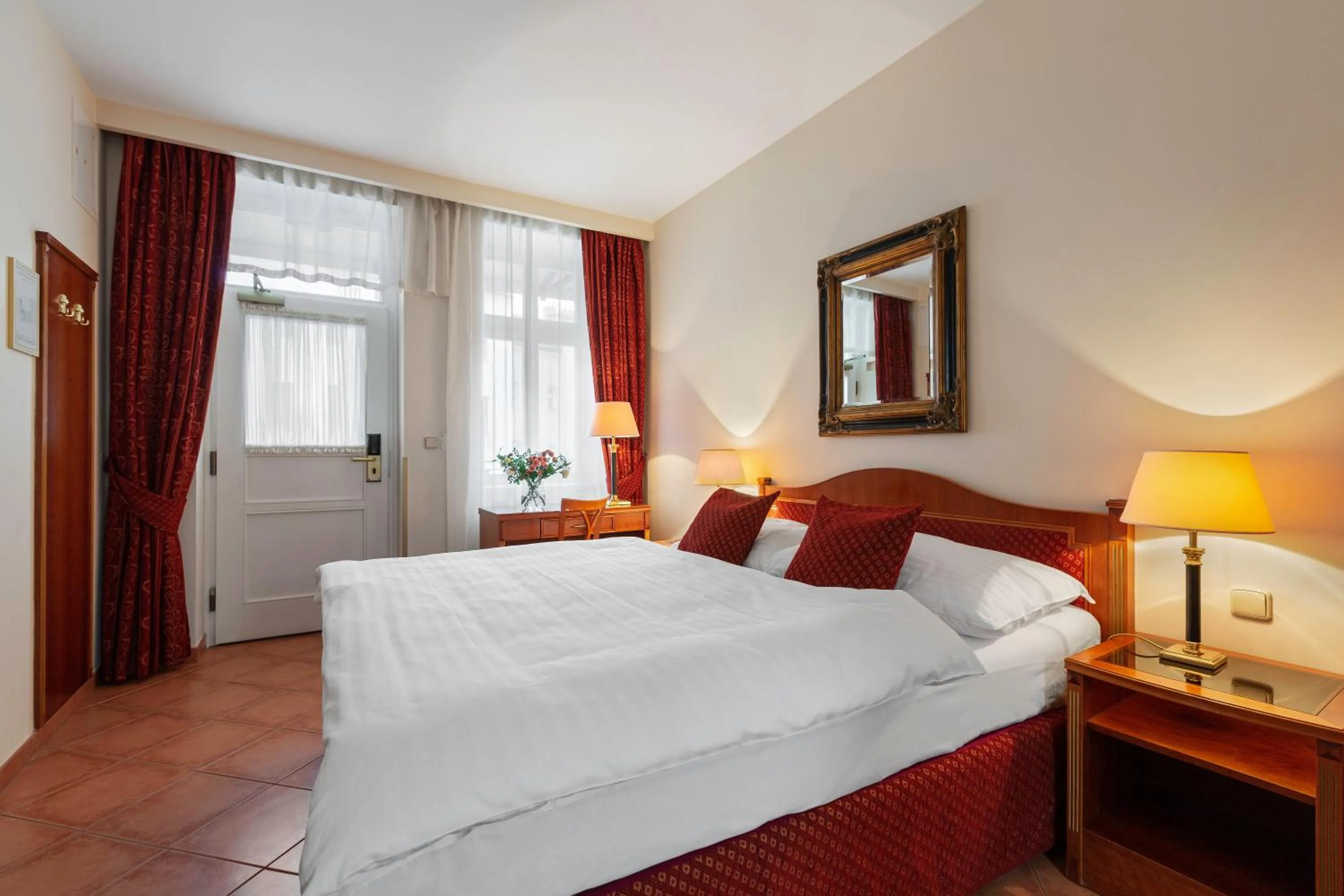 Bedroom in Hotel Patio Prague