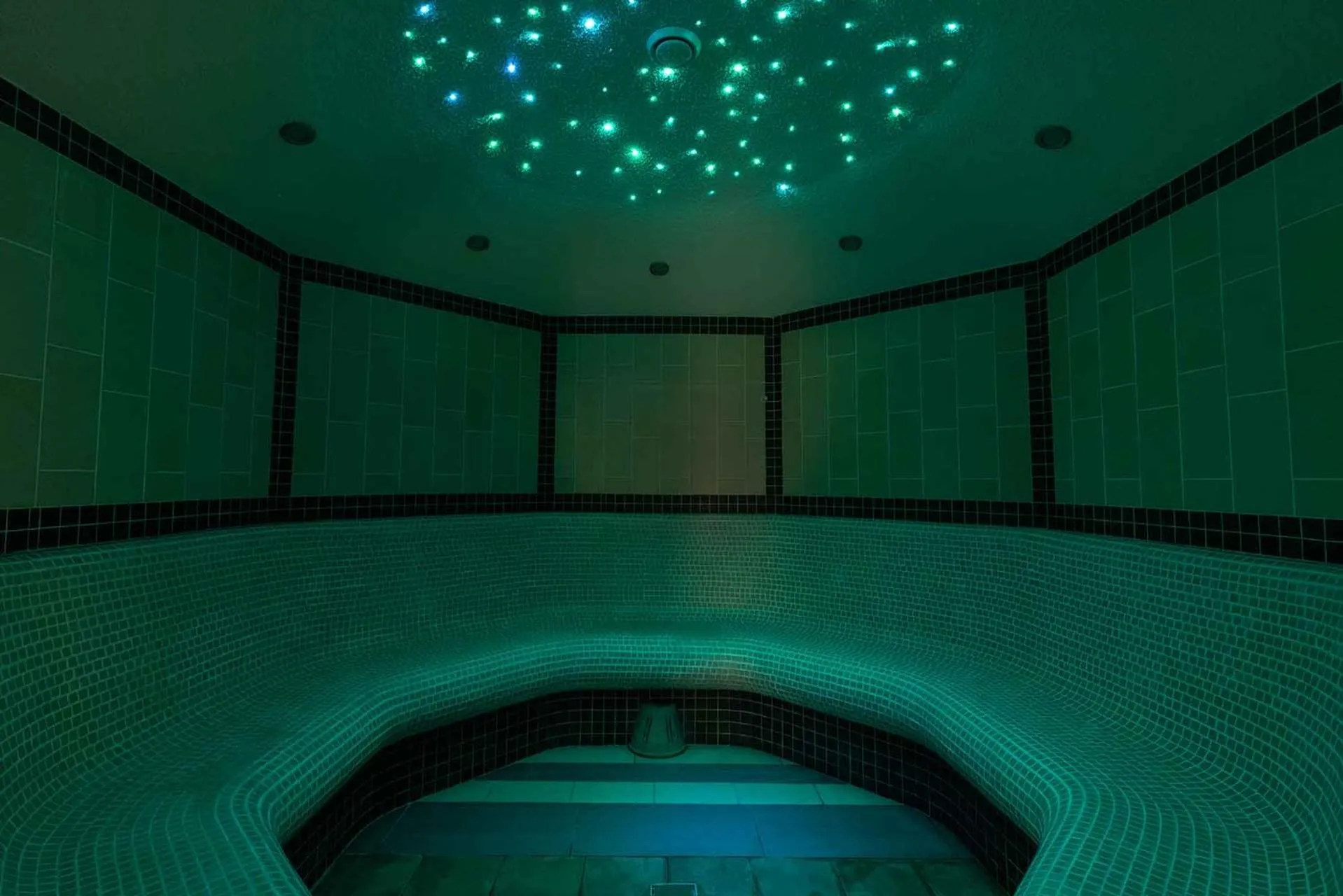 Steam room in Armaco Residence