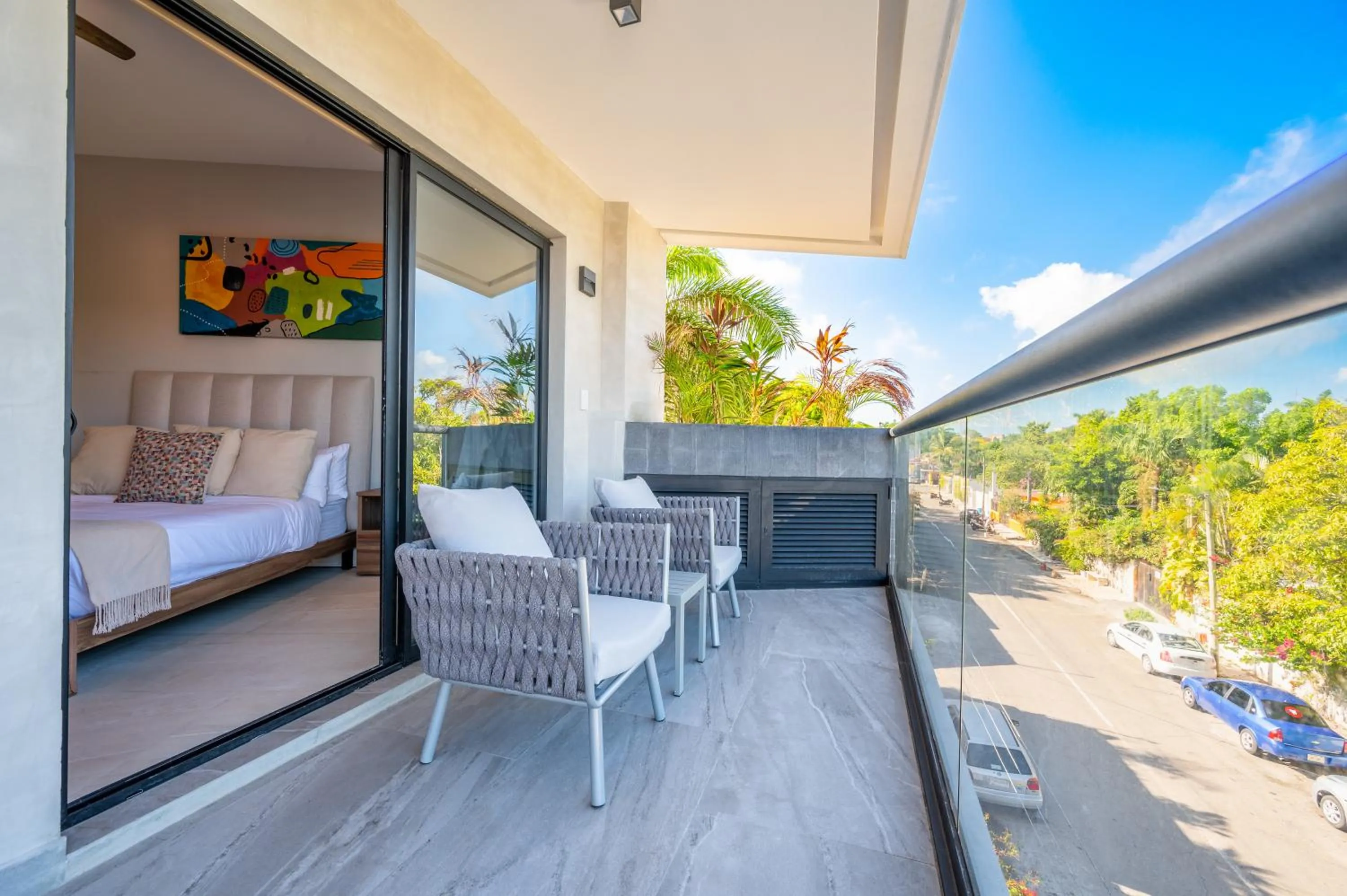 Balcony/Terrace in Kippal - Modern Oasis - ApartHotel