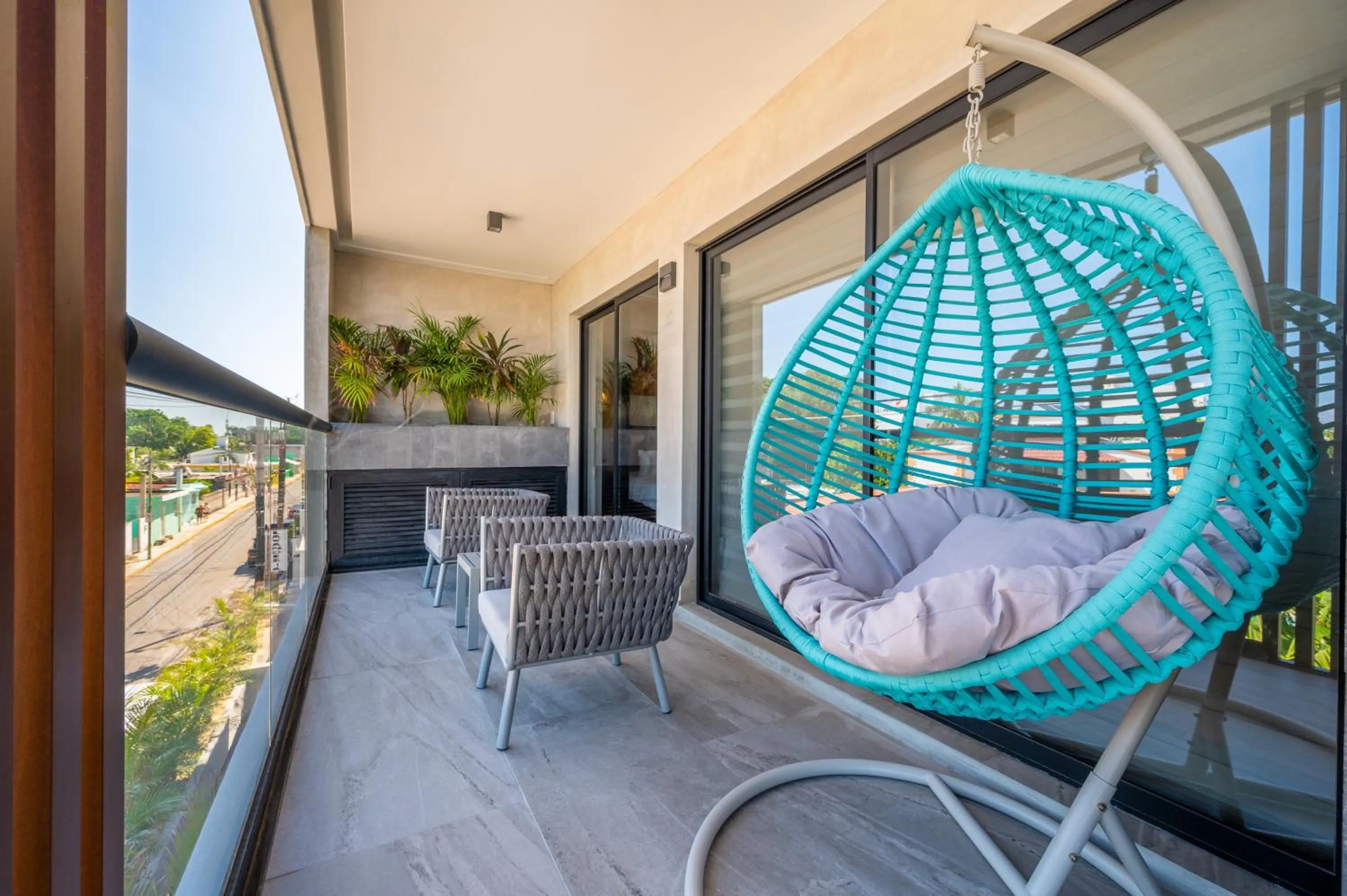 Balcony/Terrace in Kippal - Modern Oasis - ApartHotel