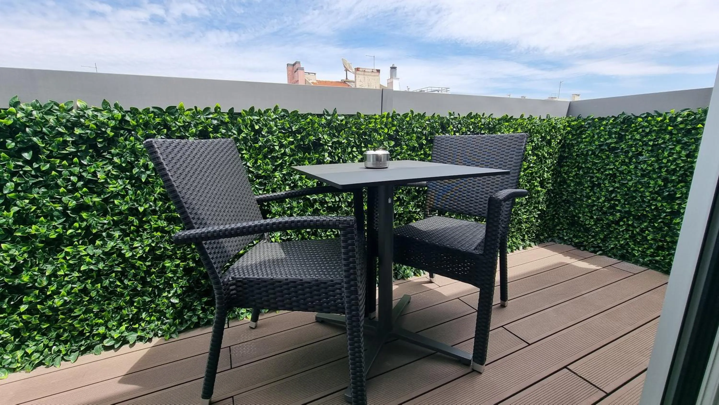 Patio in Hotel Principe Avila