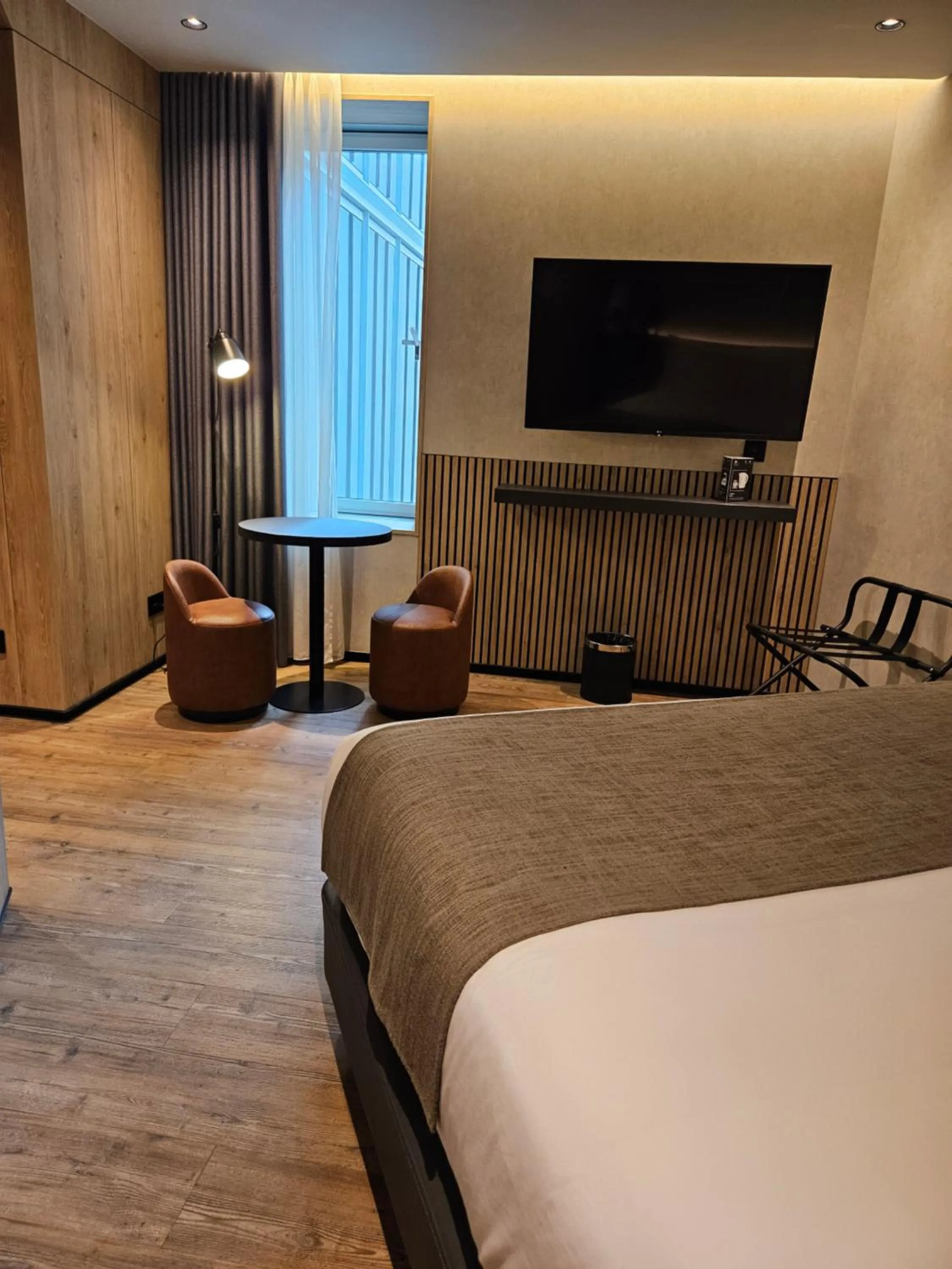 Bed in Hotel Principe Avila