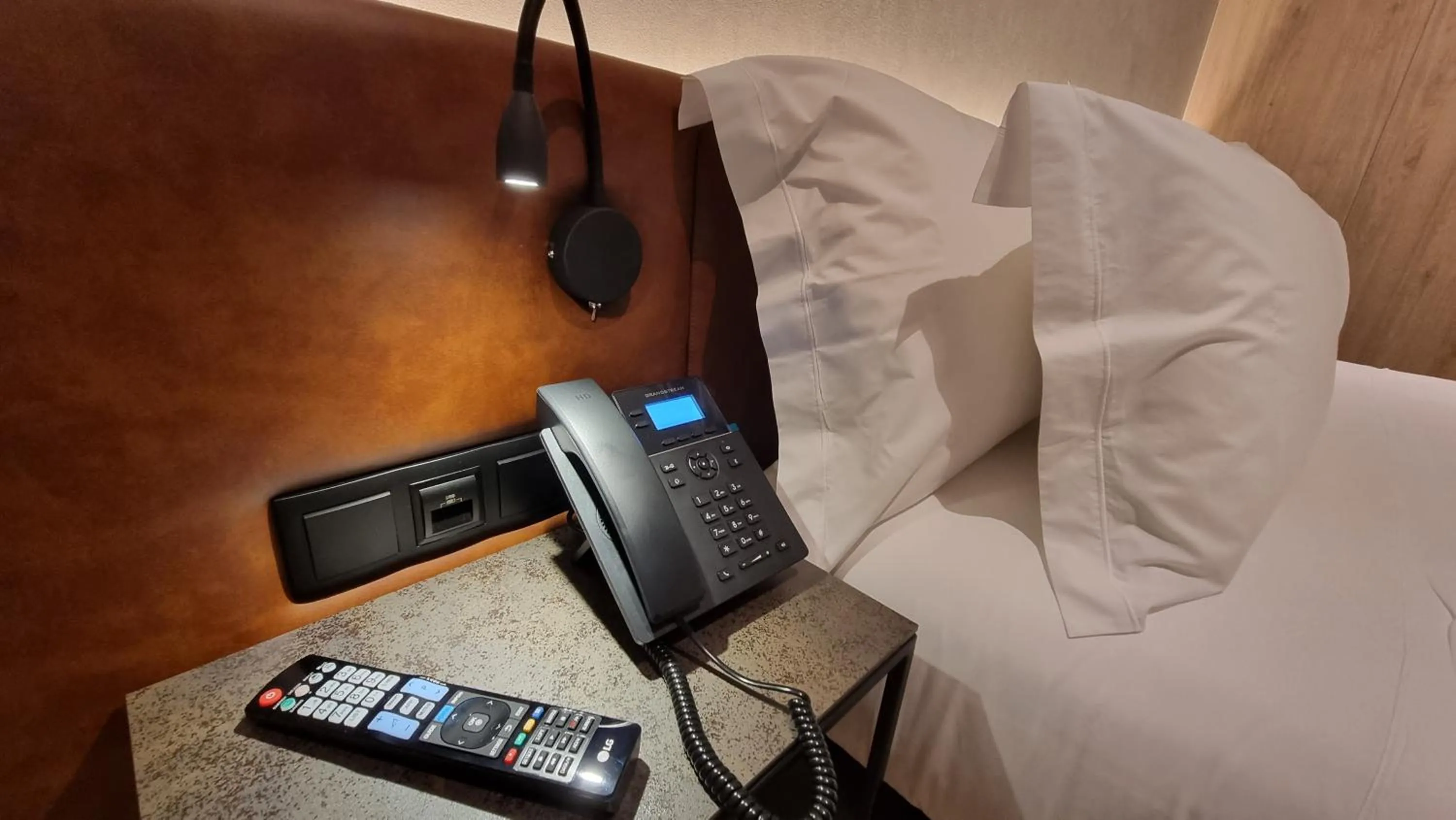 Decorative detail, Bed in Hotel Principe Avila