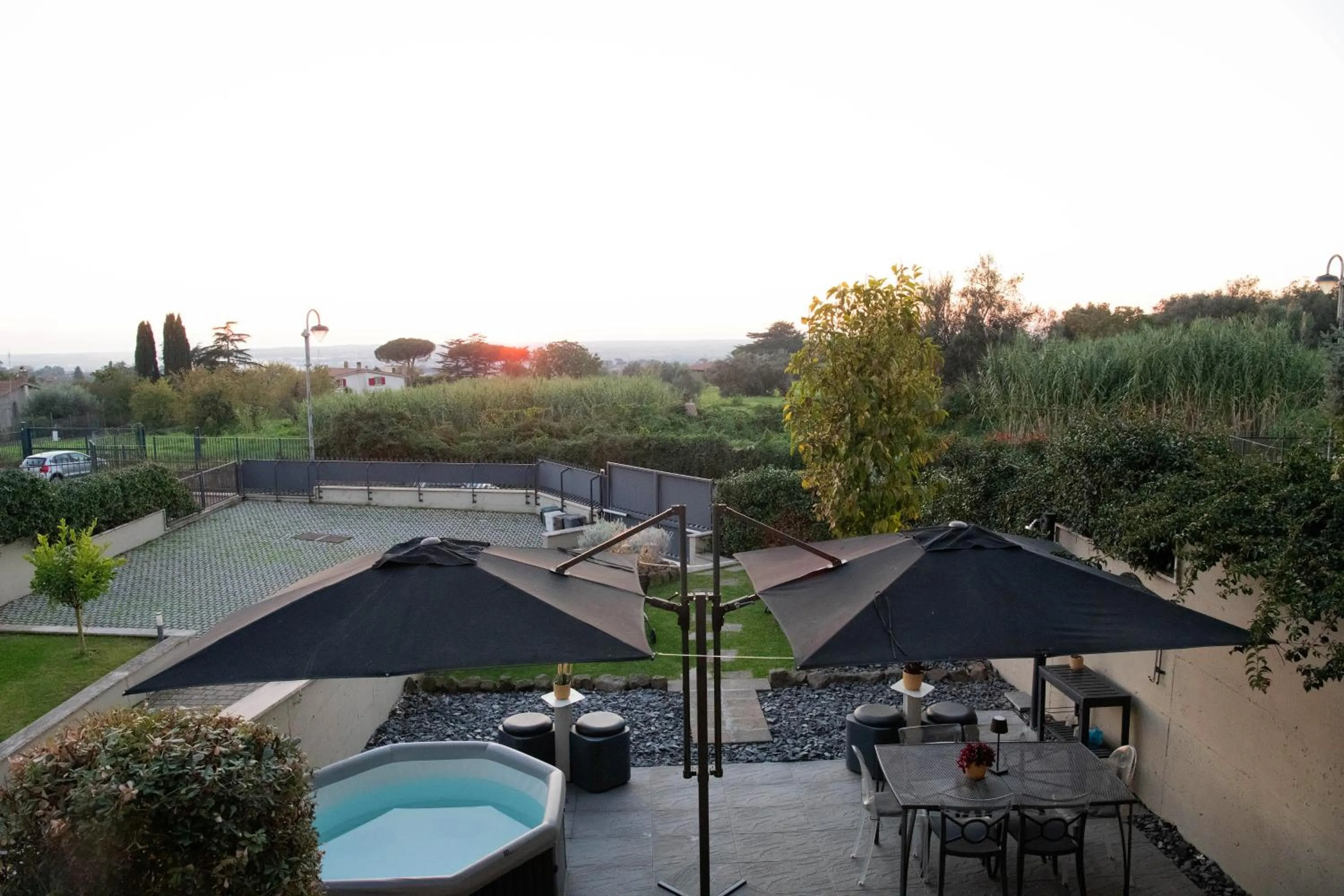 Garden view in La casa di Gabry Superior