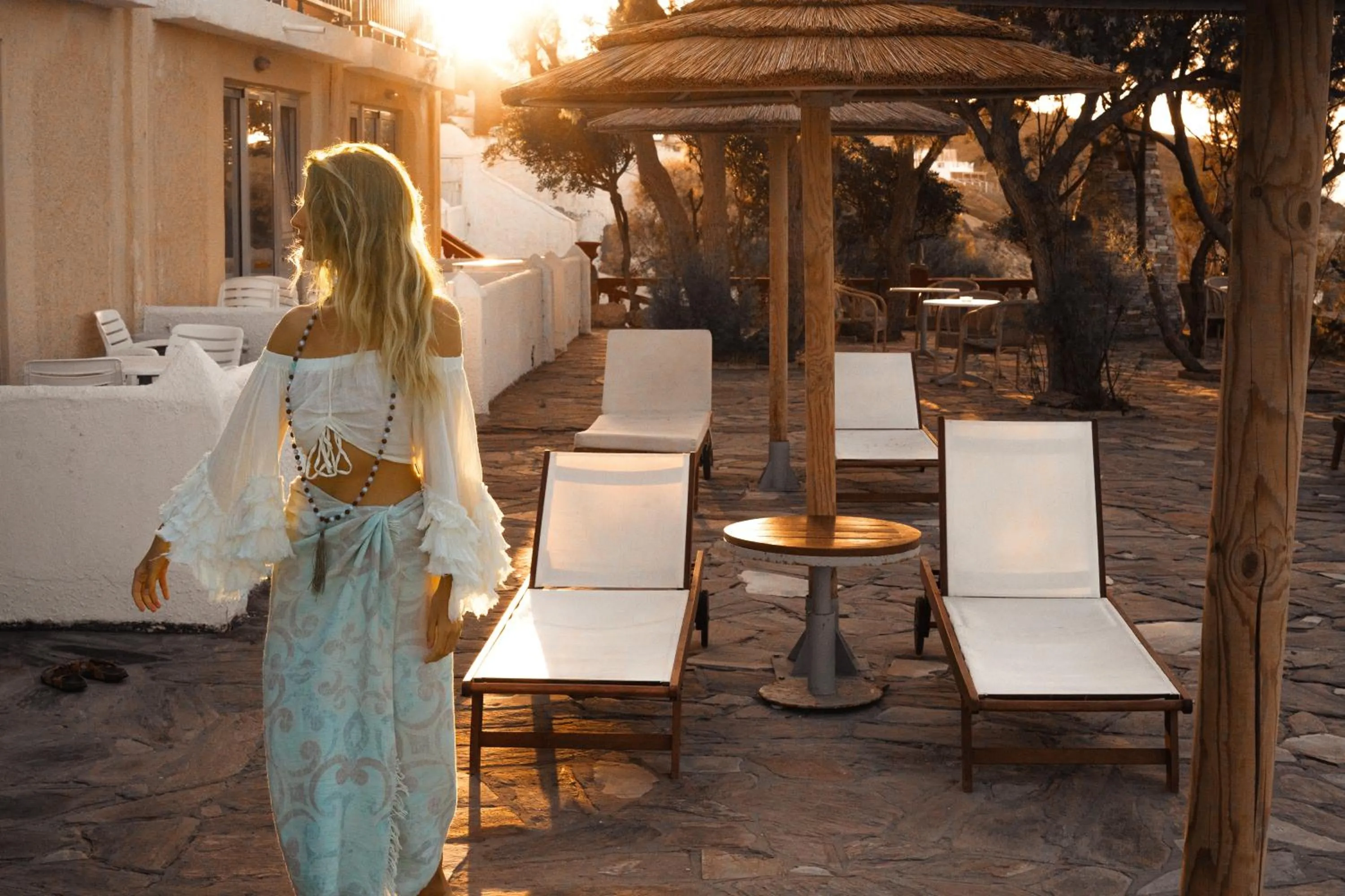 People in Cavos Bay Hotel & Studios