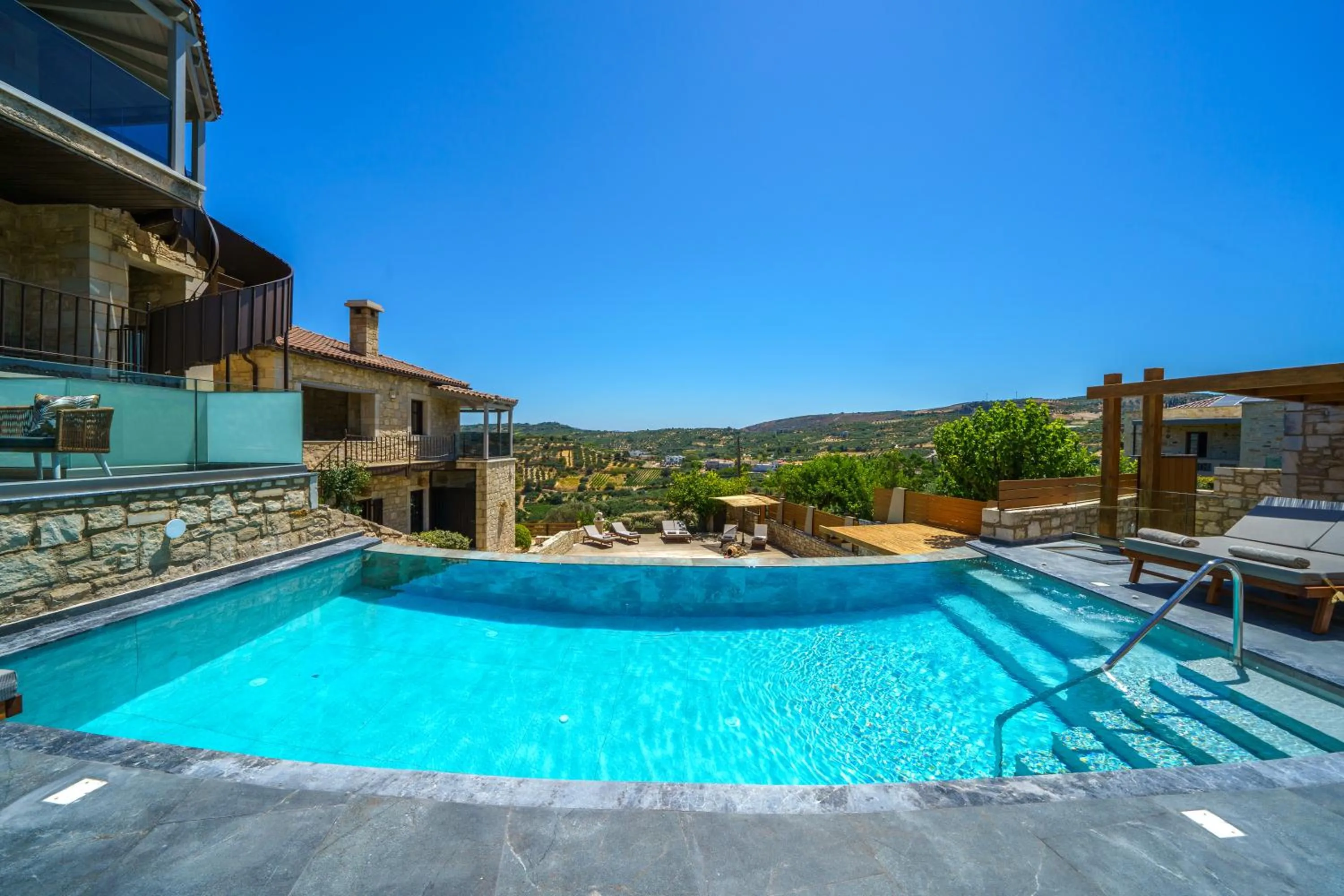 View (from property/room) in Asion Lithos Suites with Private Pools