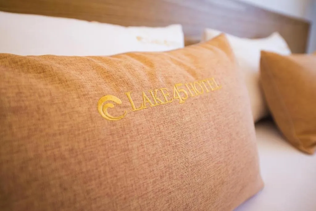 Bed in Lake 45 Hotel