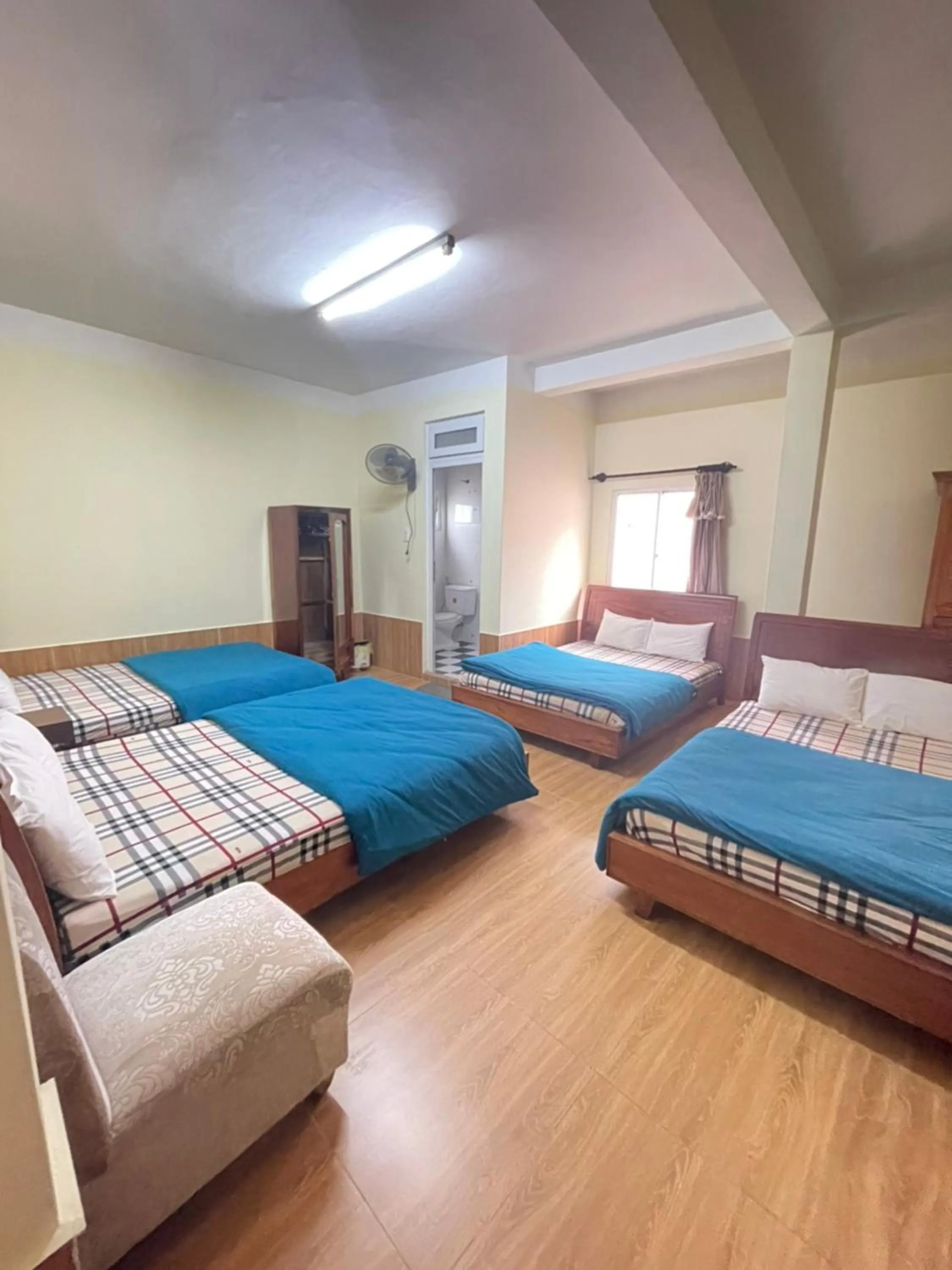 Bed in Hân Hoan Hotel