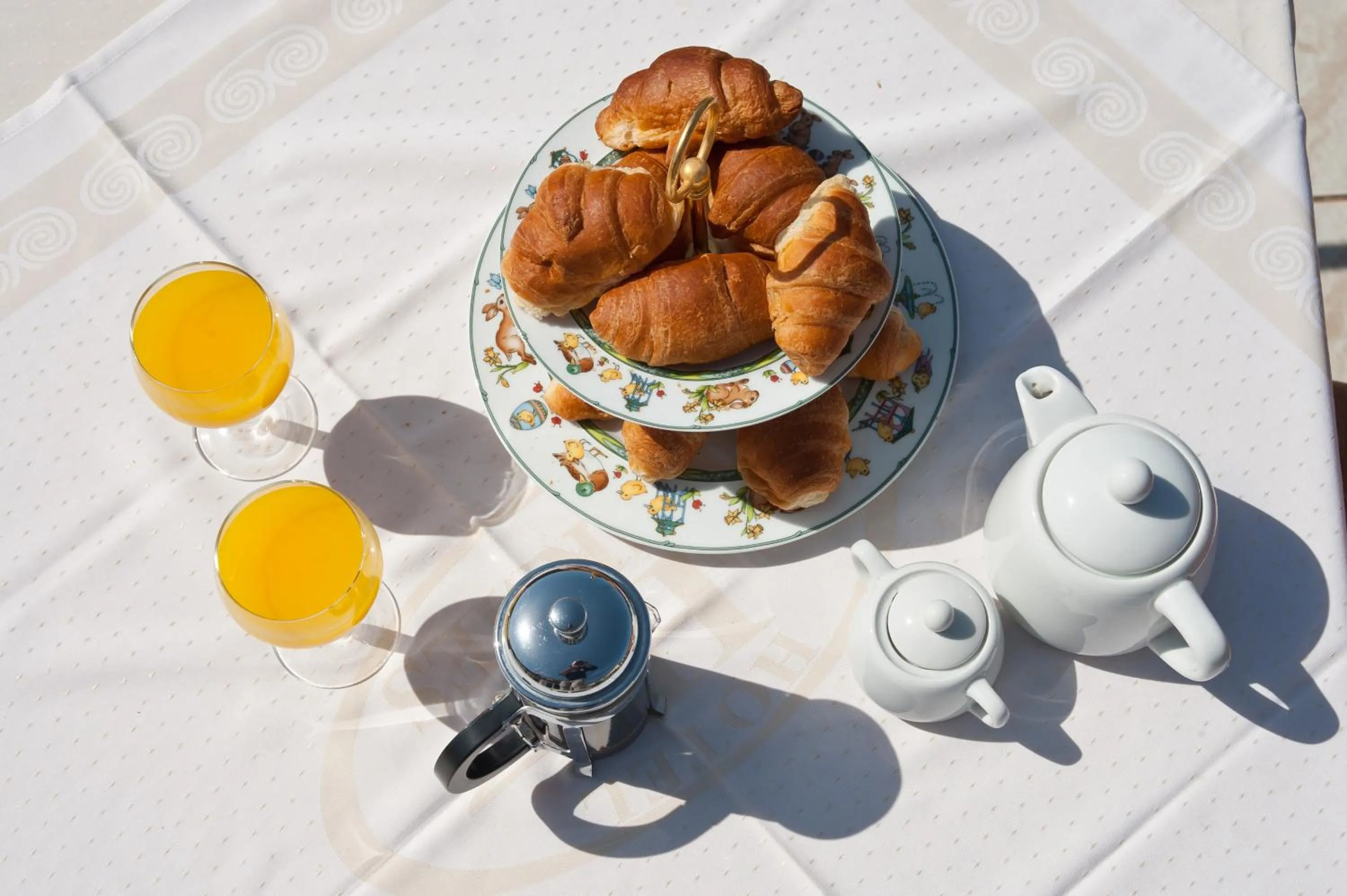 Food close-up in Hermes Delphi Hotel
