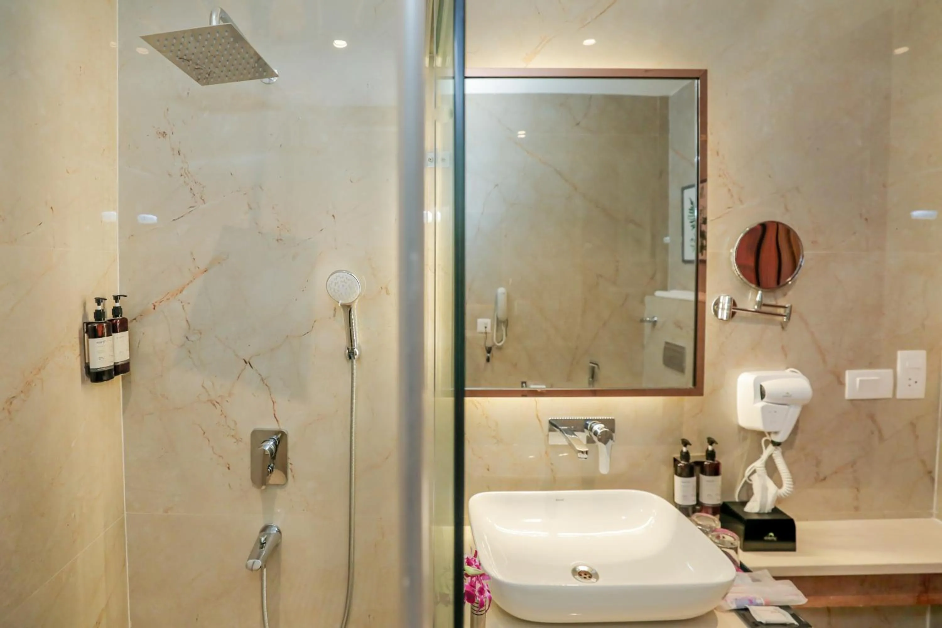 Shower in Regenta Place Phagwara by Royal Orchid Hotels Limited