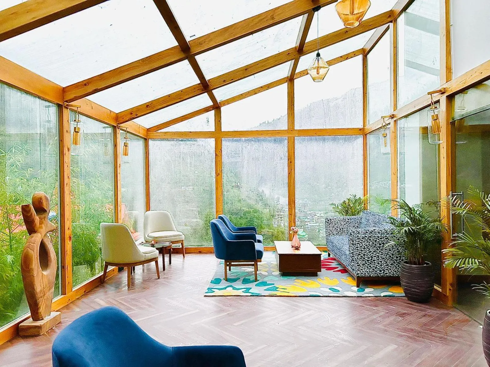 Solarium in Bookmark Resorts, Manali