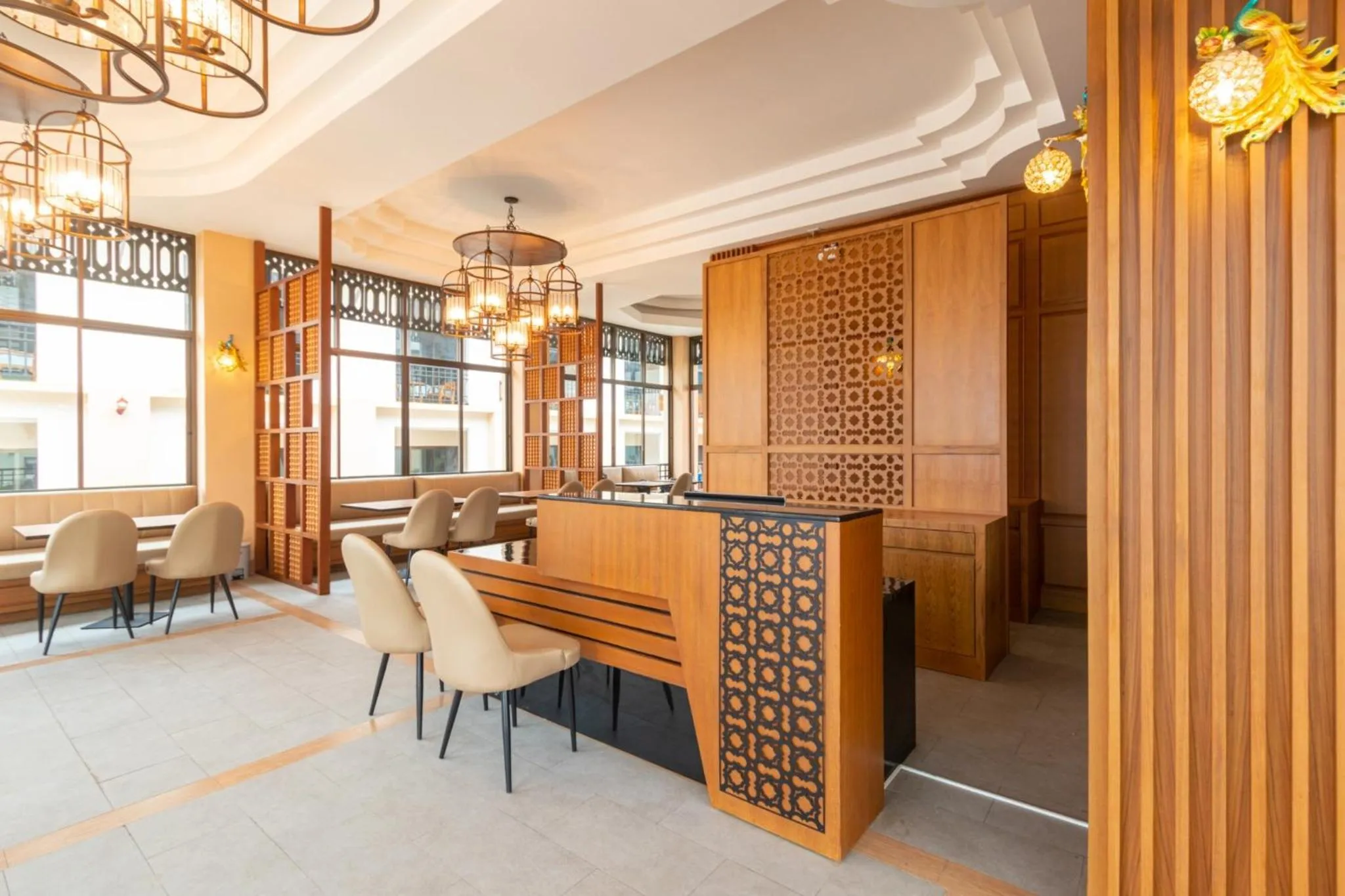 Lobby or reception in Peacock De Pai Hotel